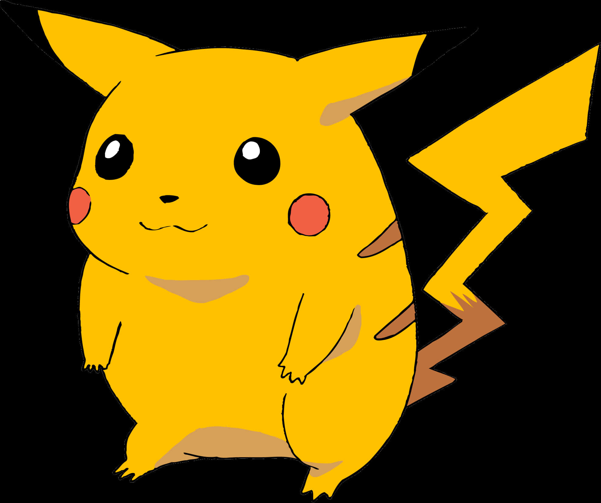 Pikachu Εικονογράφηση Διανυσματική Τέχνη Ταπετσαρία