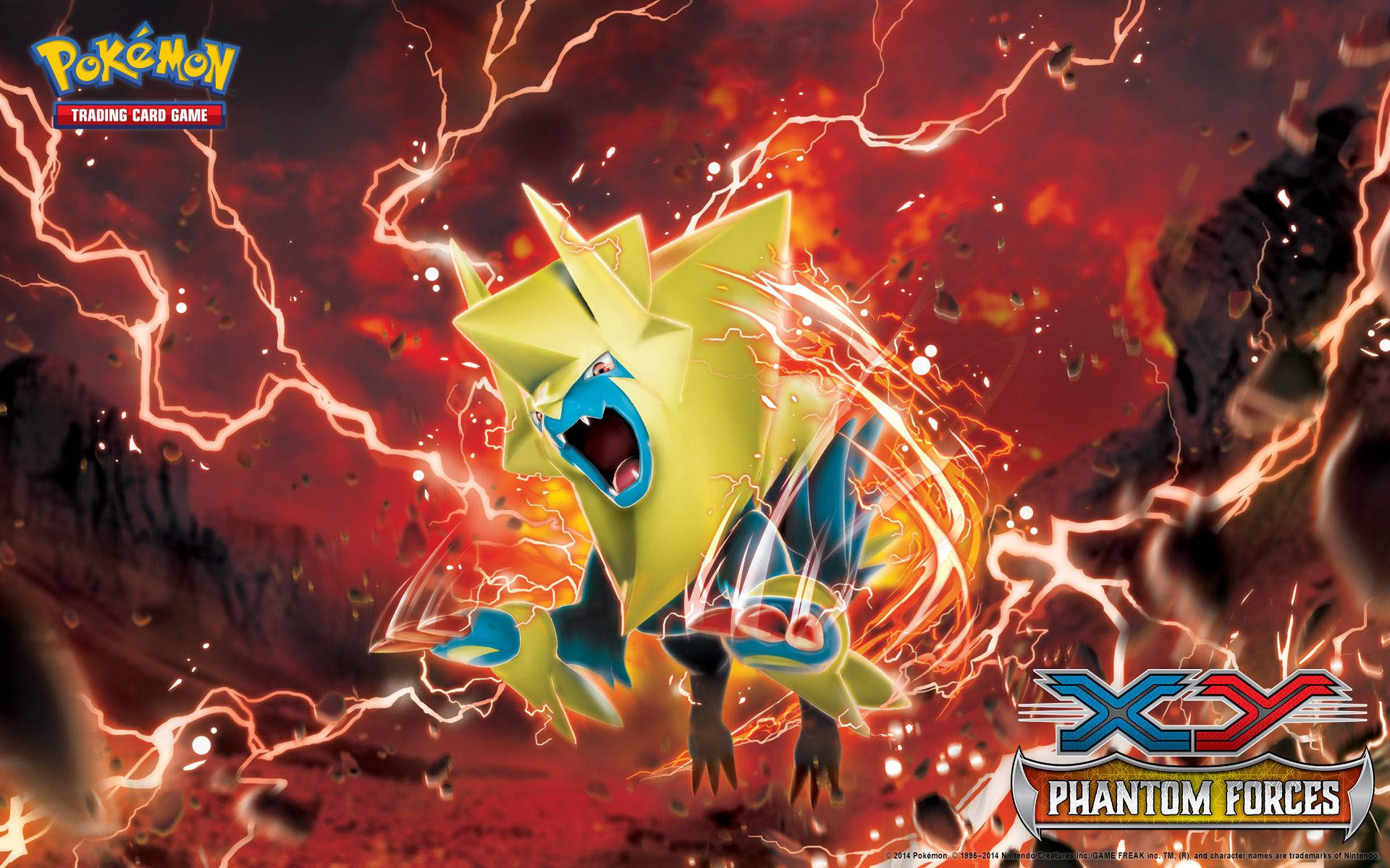 Pikachu, το αγαπημένο ηλεκτρικό ποντίκι Pokémon Ταπετσαρία