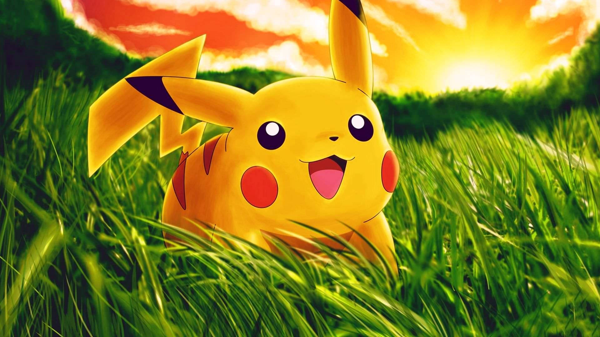 Πείτε Γεια στον Pikachu! Ταπετσαρία