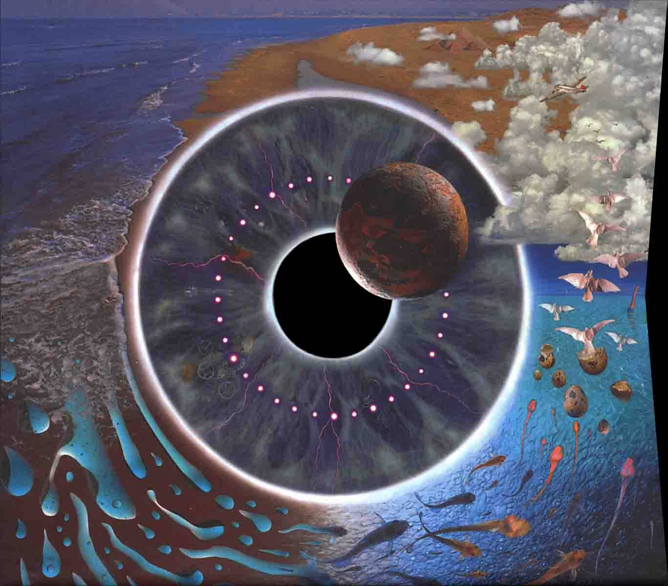 Pink Floyd 4K Pulse Εξώφυλλο Άλμπουμ Ταπετσαρία