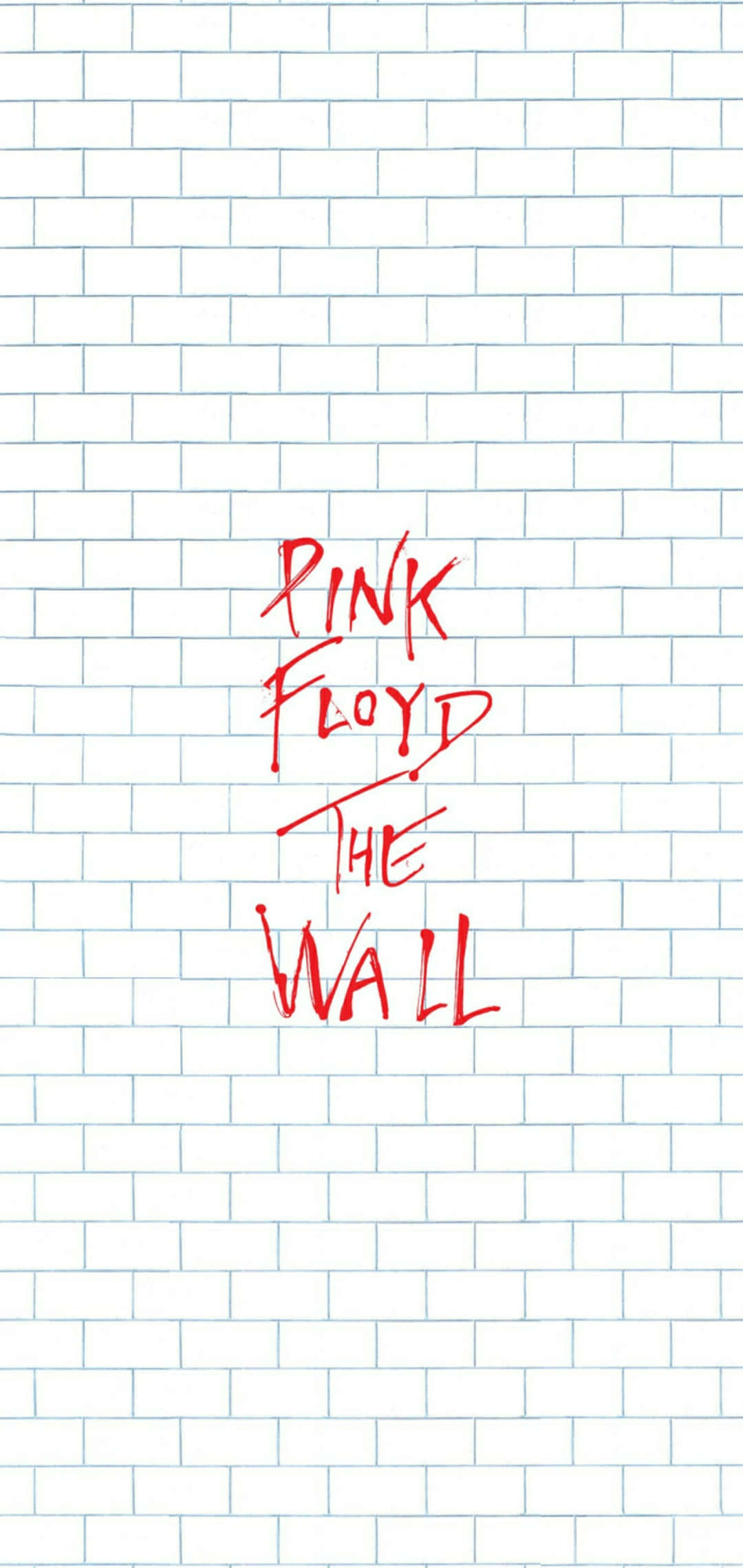 Κόκκινο Pink Floyd The Wall Ταπετσαρία