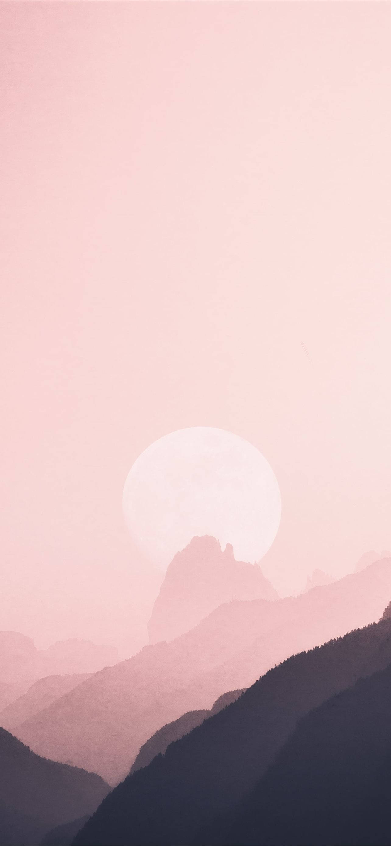 Pink Sunset Aesthetic iPhone Xr Ταπετσαρία
