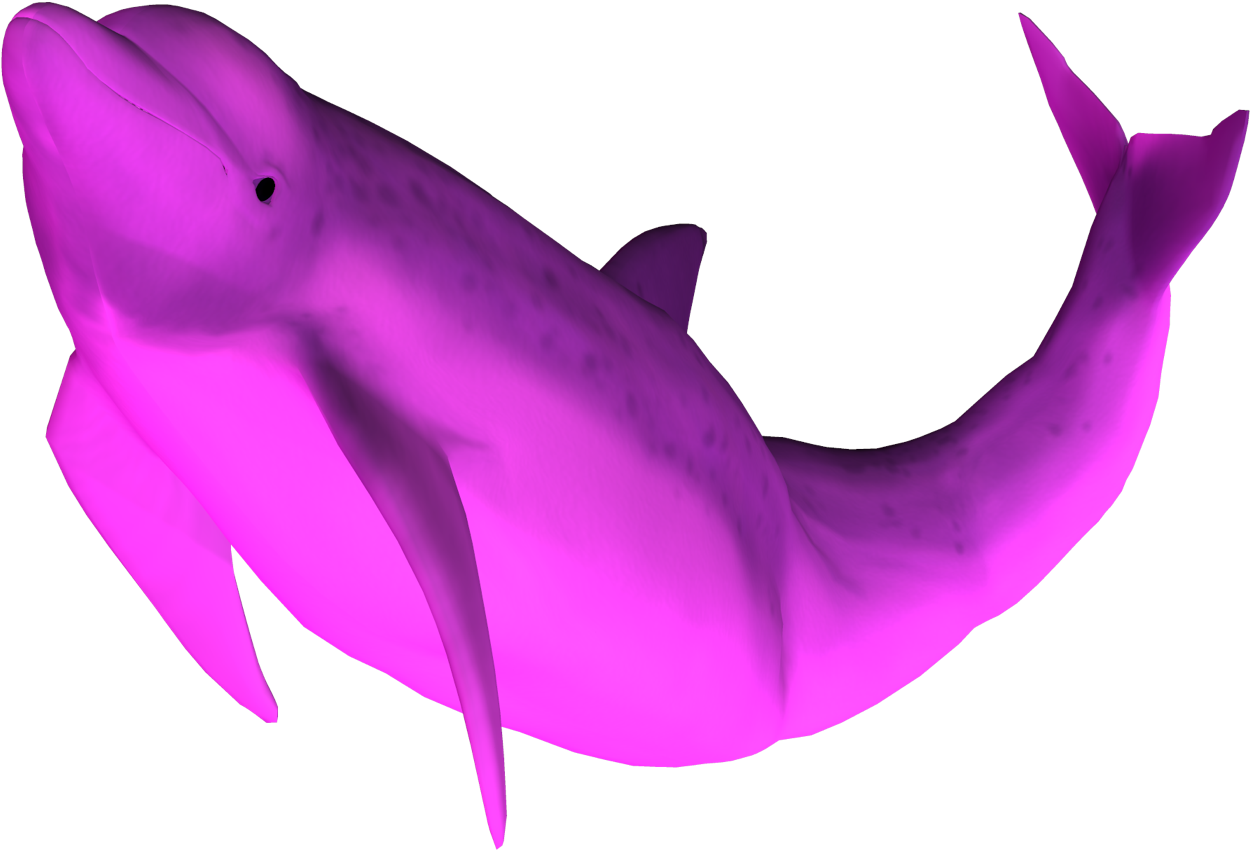 Μοντέλο Φάλαινας Pink3 D Ταπετσαρία
