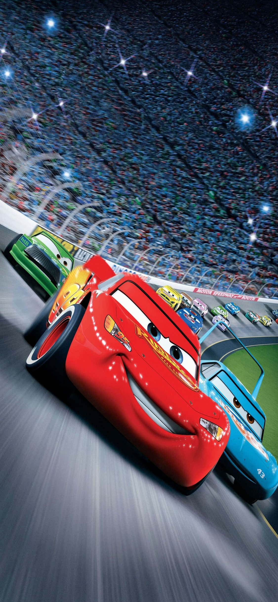 Piston Cup McQueen iPhone X Cars Φόντο Ταπετσαρία