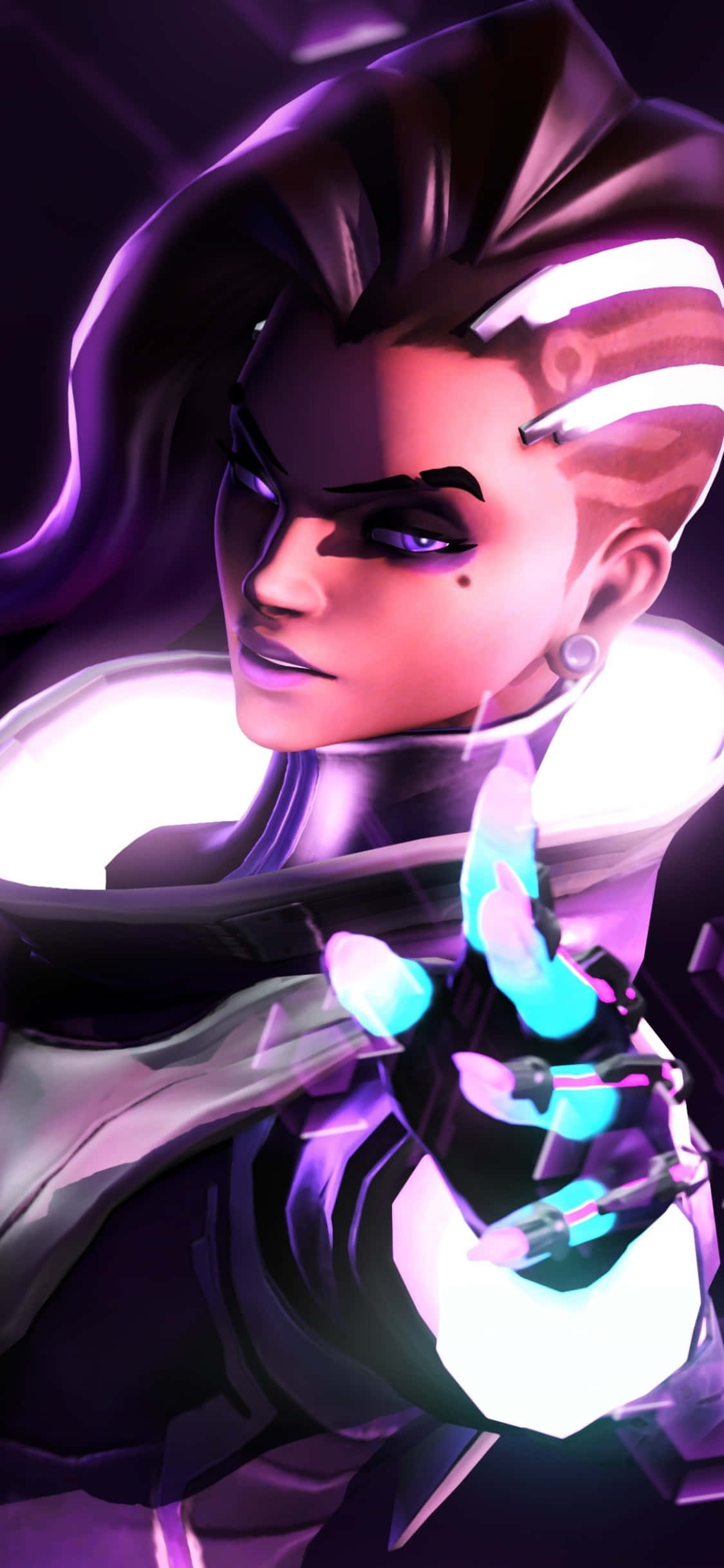 Pixel 3 Overwatch Φόντο Sombra Ταπετσαρία