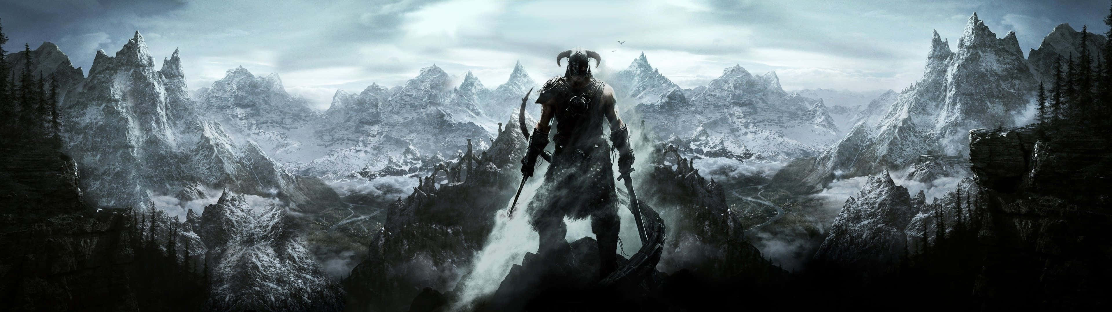 Εντυπωσιακό φόντο οθόνης Pixel 3 από το Skyrim Ταπετσαρία