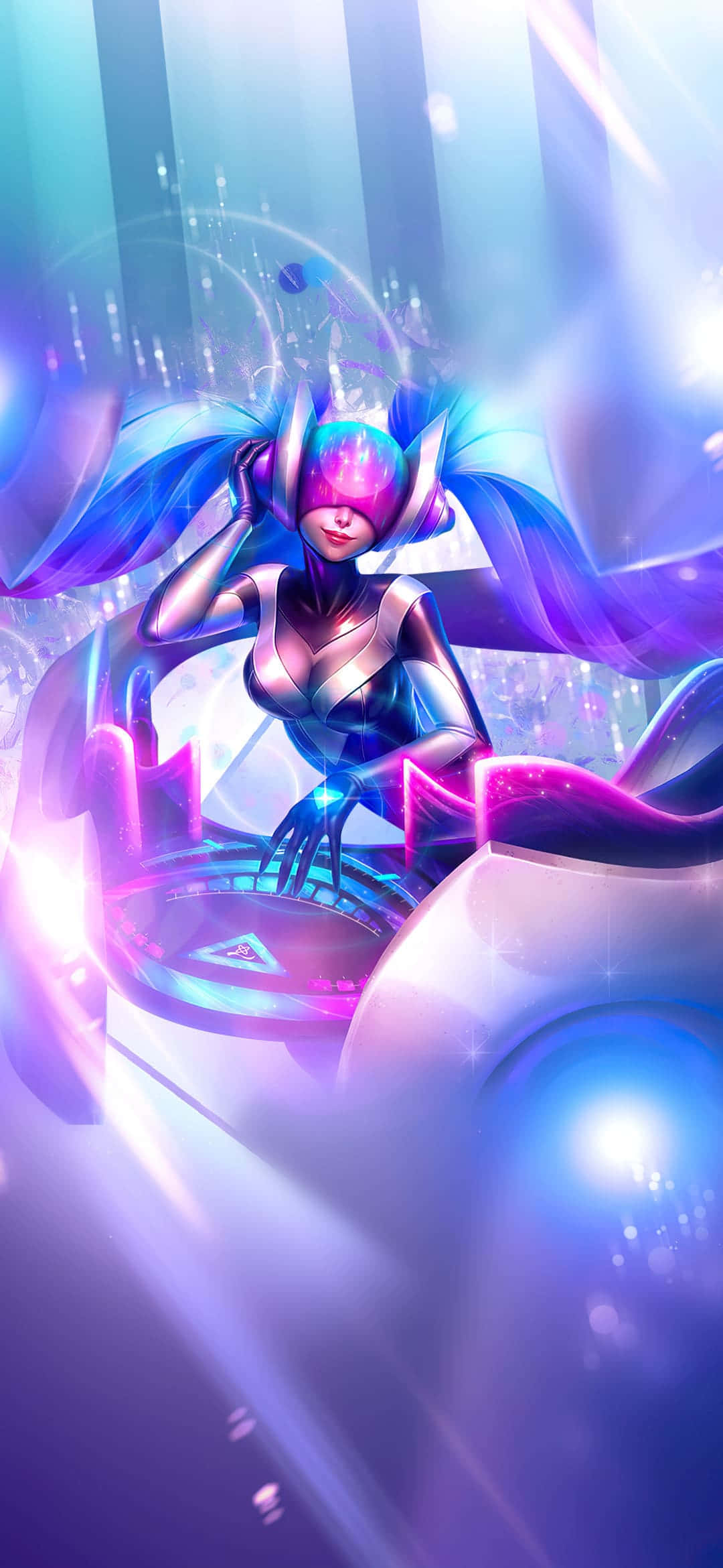 Pixel 3 Φόντο League Of Legends και DJ Sona Ταπετσαρία