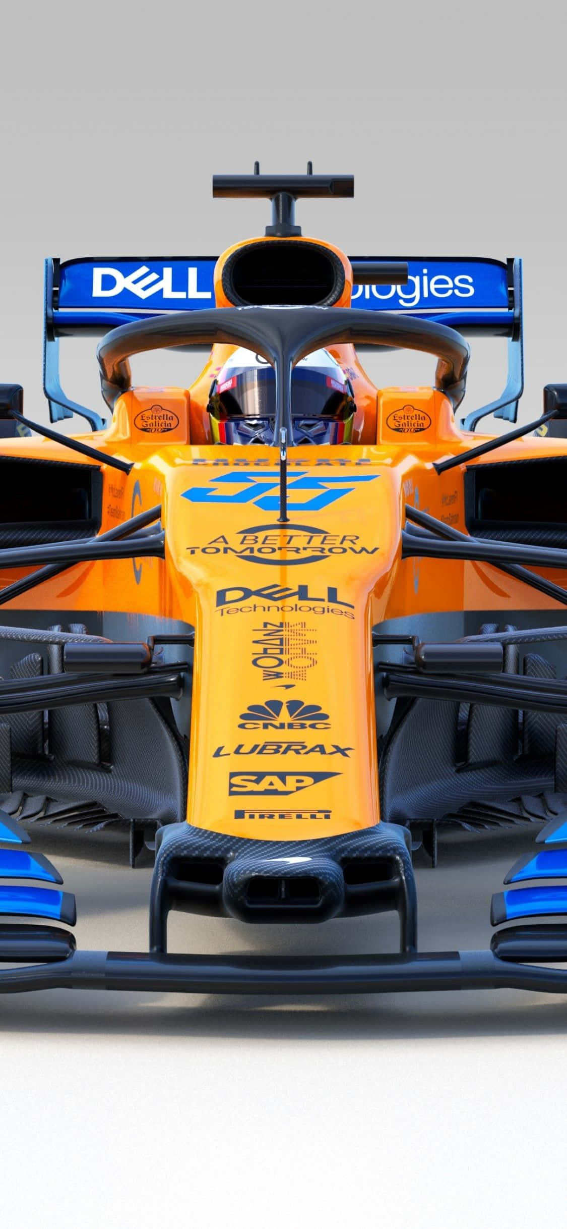 Pixel 3XL F1 2016 McLaren Λευκό Φόντο Ταπετσαρία