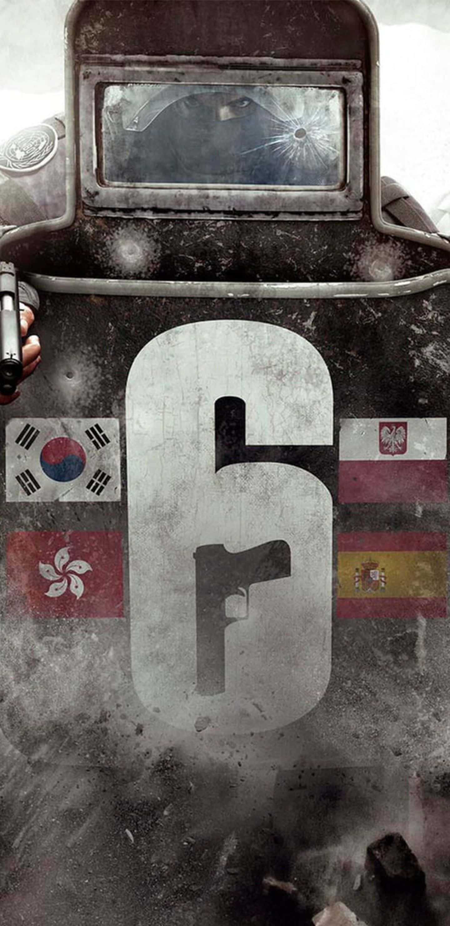 Λάβετε μέρος στη μάχη στο Pixel 3XL σας με το Rainbow Six Siege. Ταπετσαρία