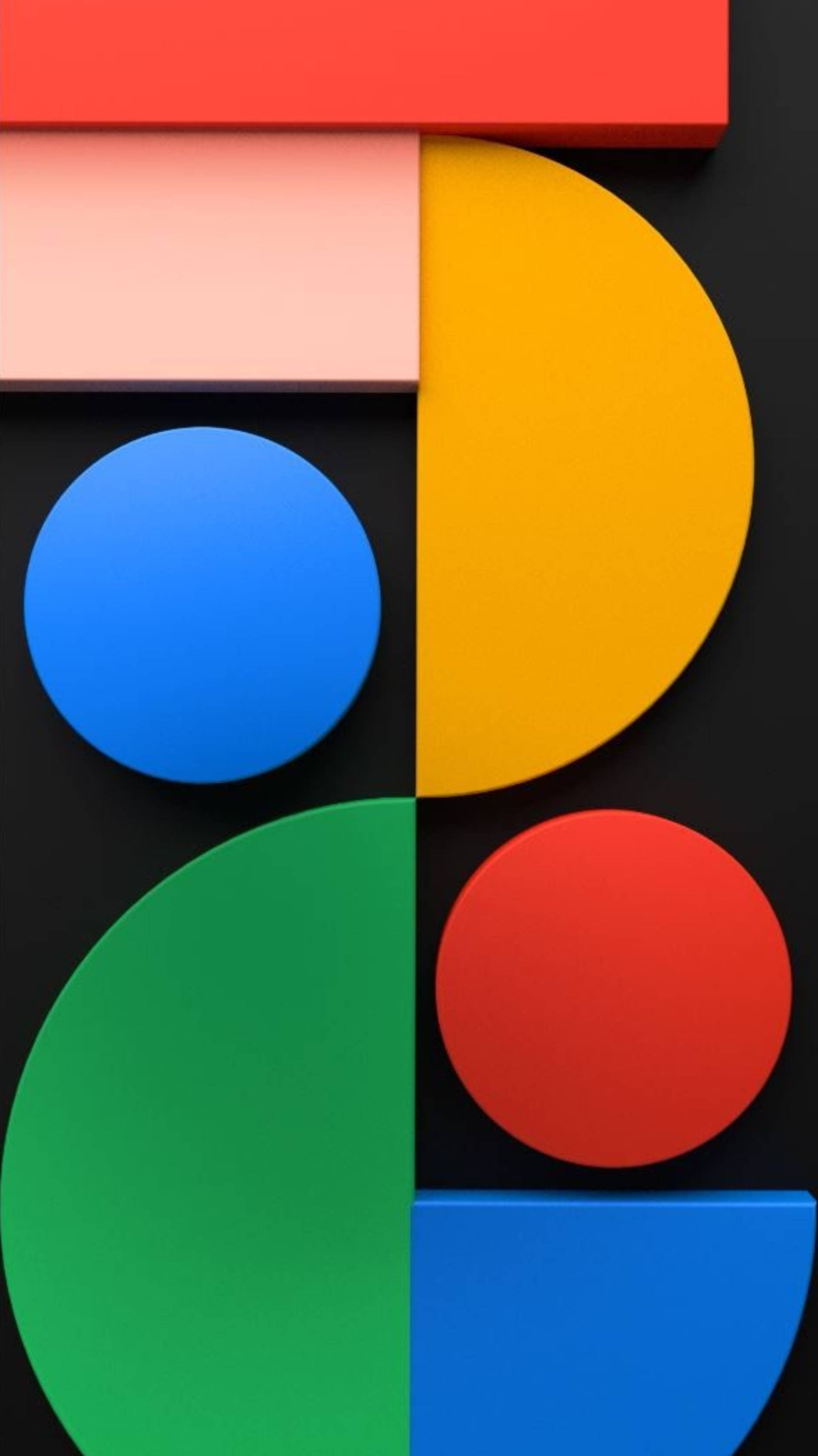 Pixel 5 Αφηρημένα Σχήματα Ταπετσαρία
