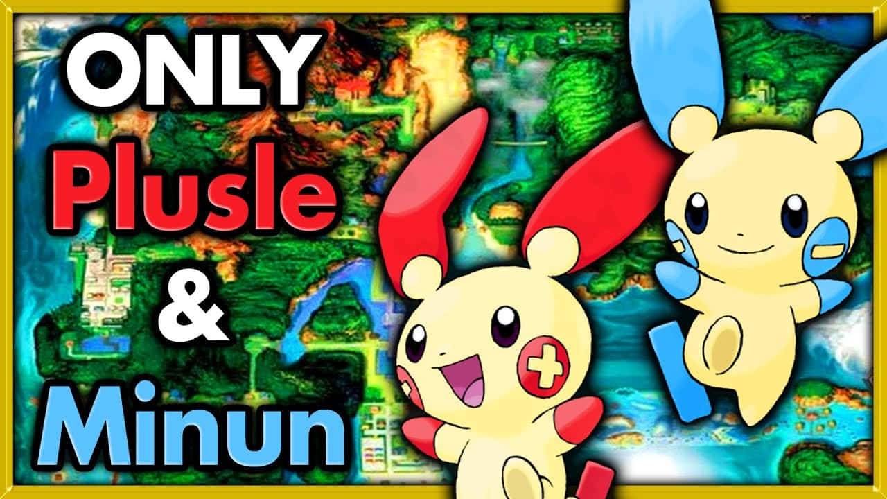 Μόνο Plusle και Minun Ταπετσαρία