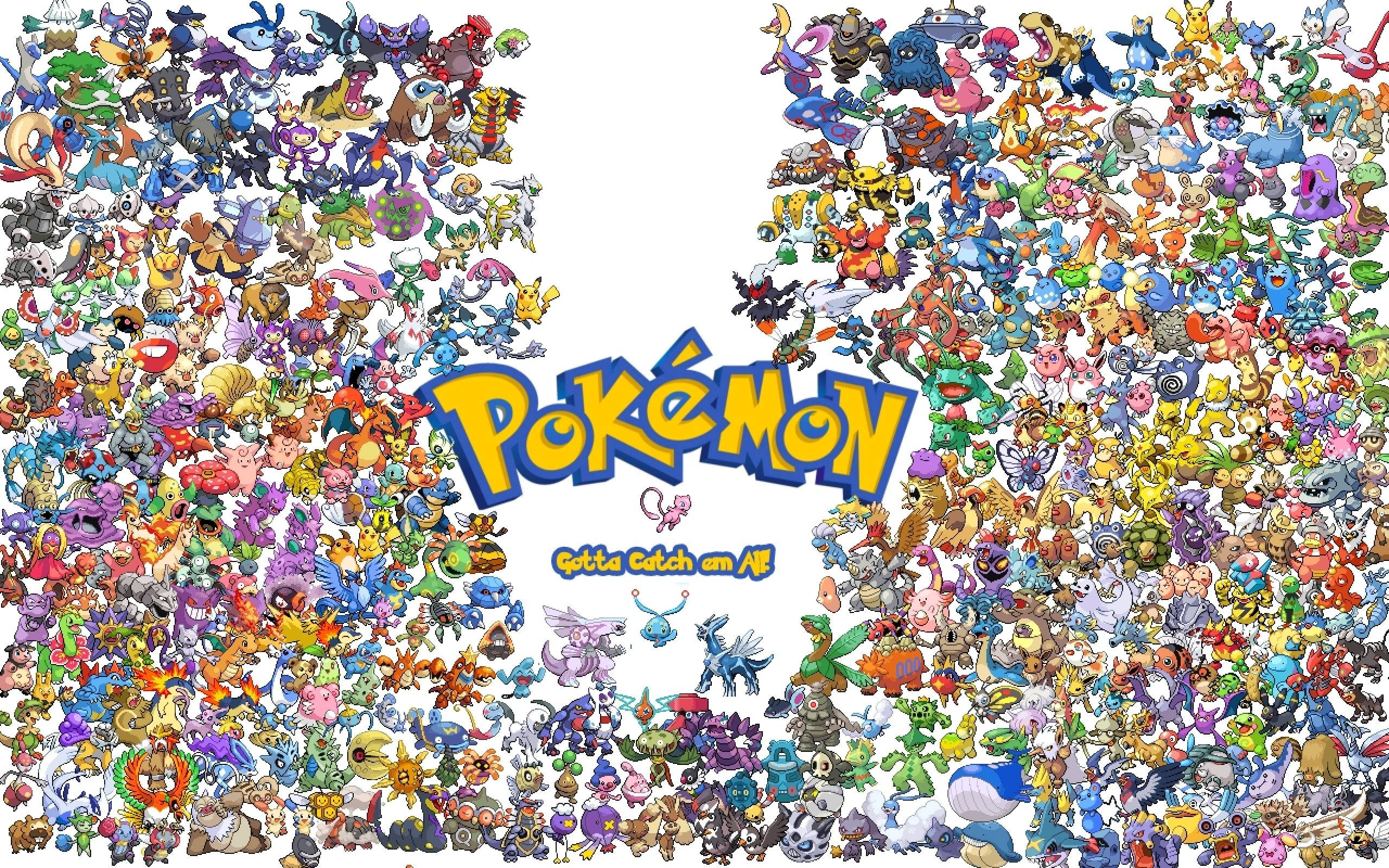 Χαρακτήρες Pokémon Ταπετσαρία