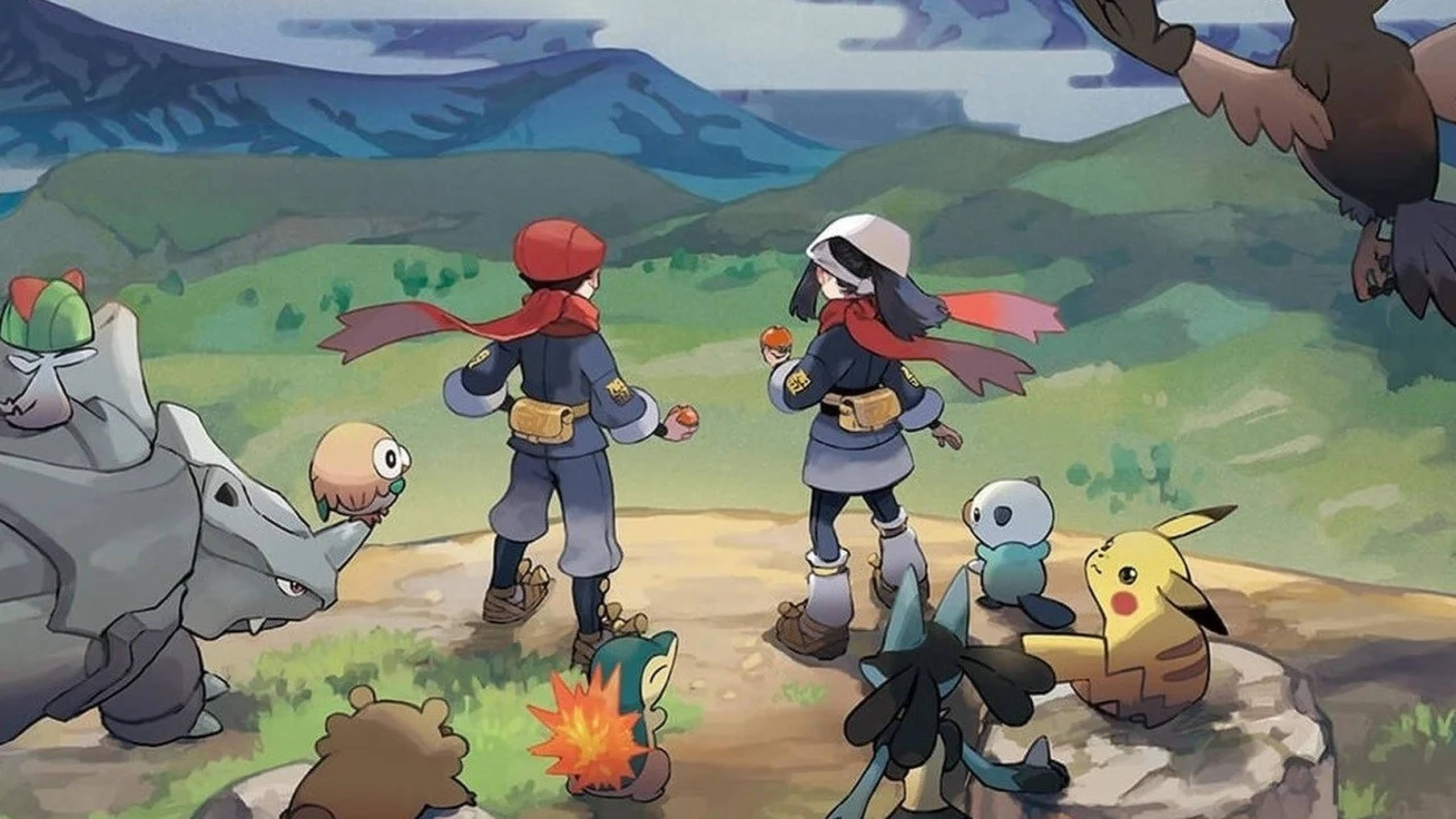 Pokemon Legends Arceus Κορυφή Βουνού Ταπετσαρία