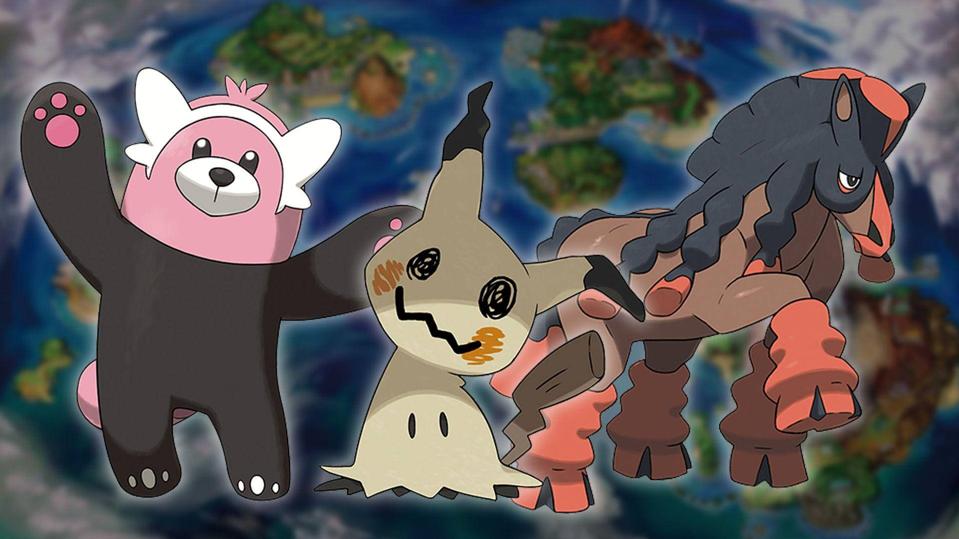 pokemon - ένας κόσμος pokemon Ταπετσαρία