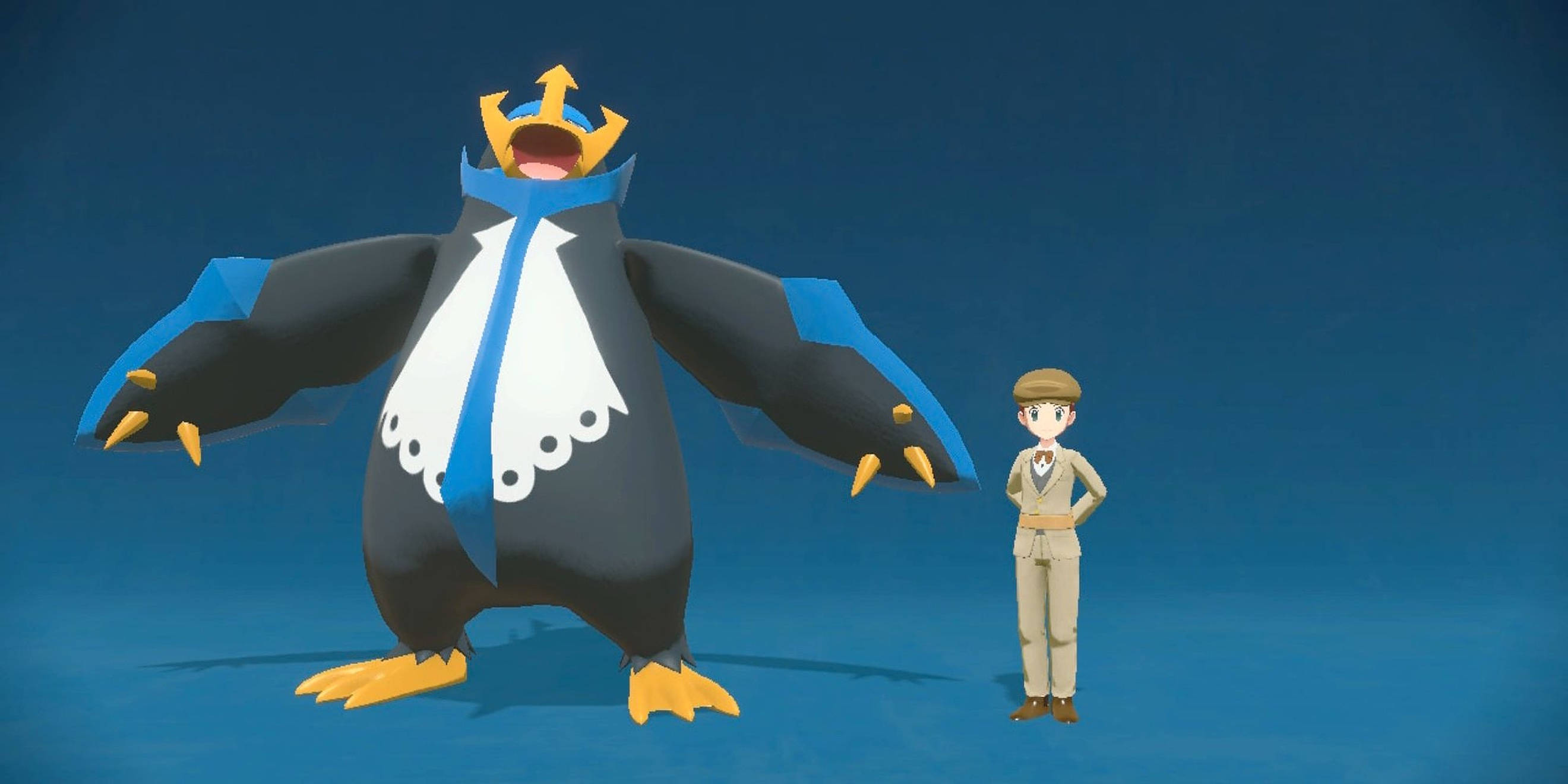 Pokémon Legends Arceus Μεγάλο Empoleon Ταπετσαρία