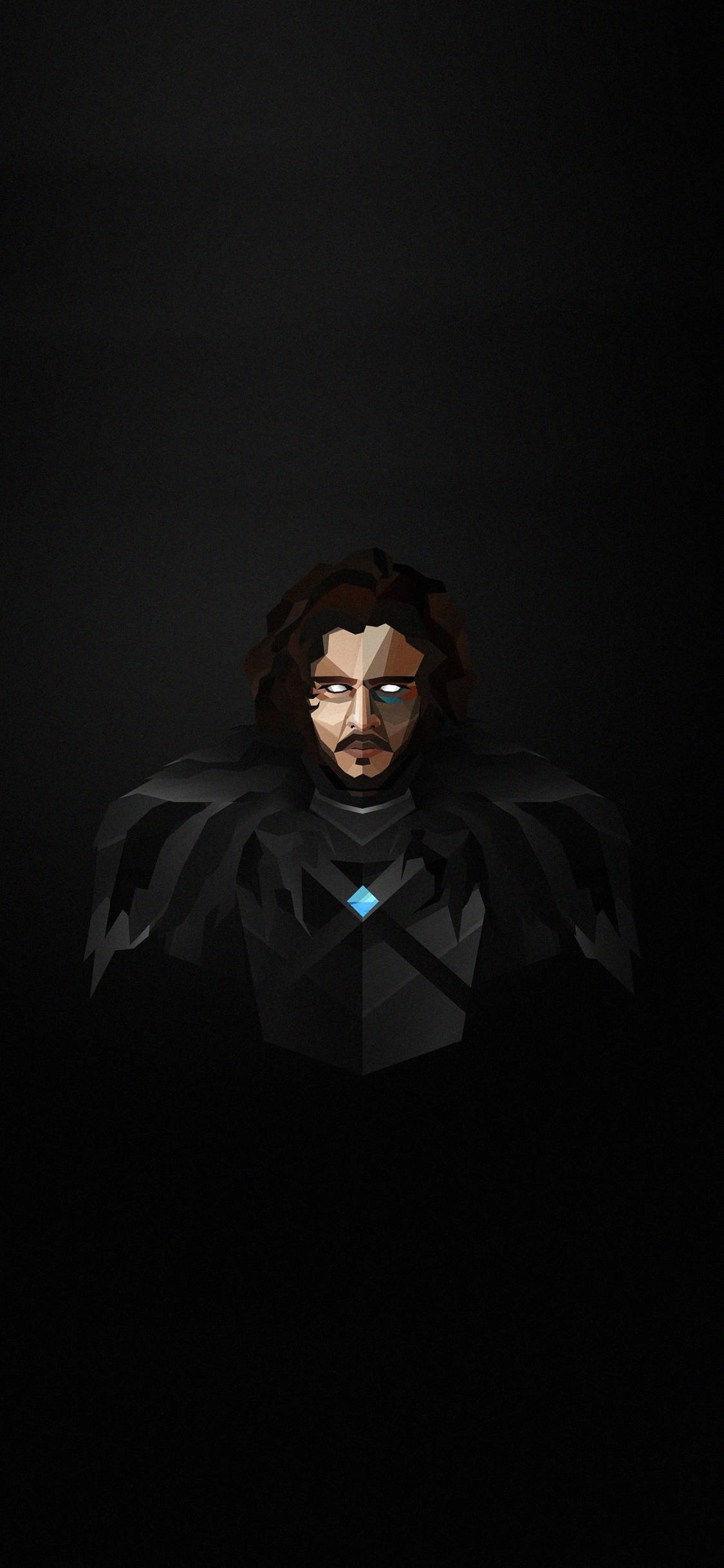 Polygon Art Jon Snow Ταπετσαρία