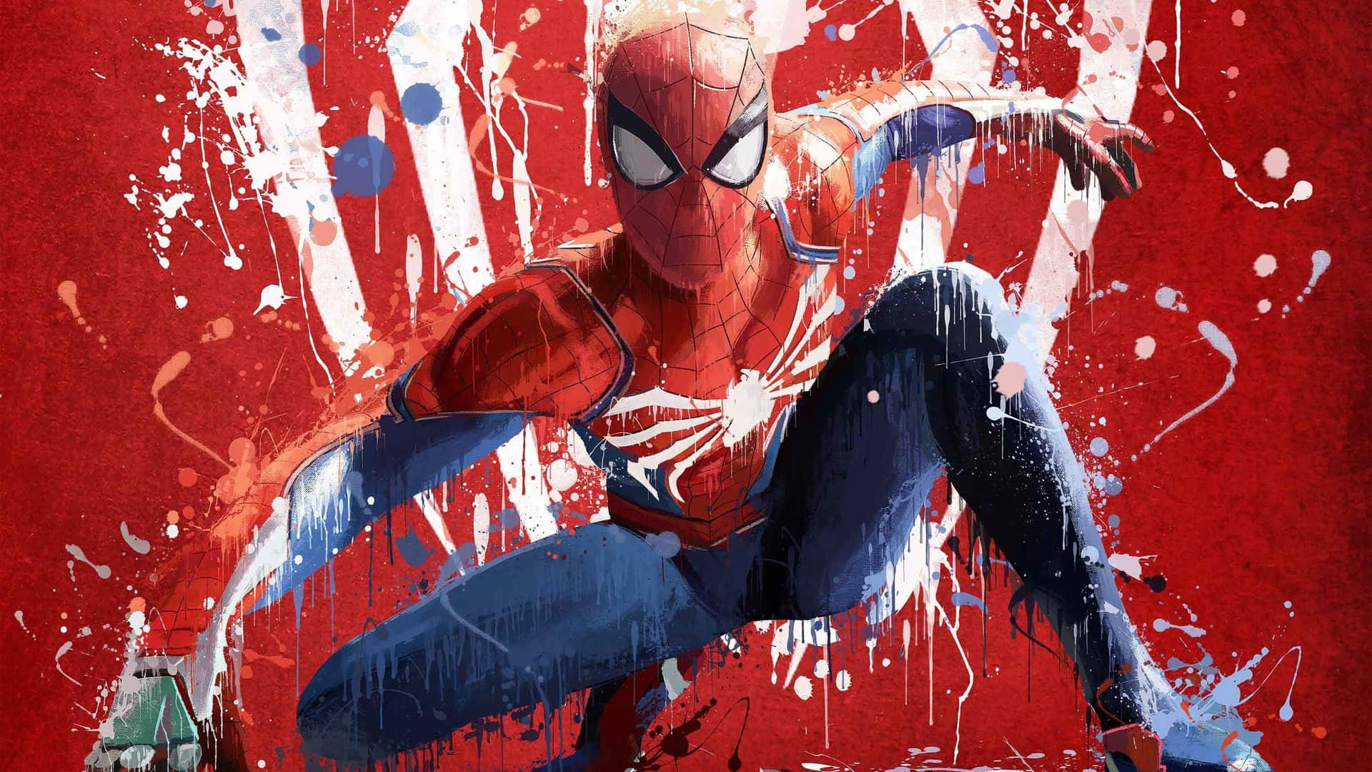 Σπάιντερ Μαν PS4 4K Άγρια Αφίσα Βιντεοπαιχνιδιού Ταπετσαρία