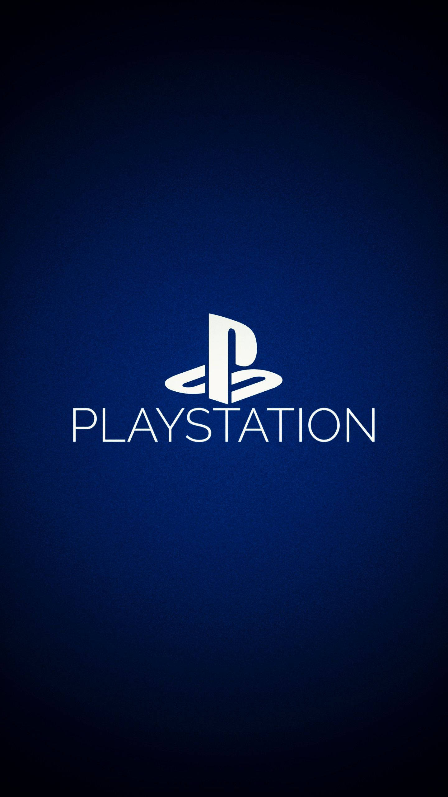 Σκούρο Μπλε Λογότυπο PS4 Ταπετσαρία