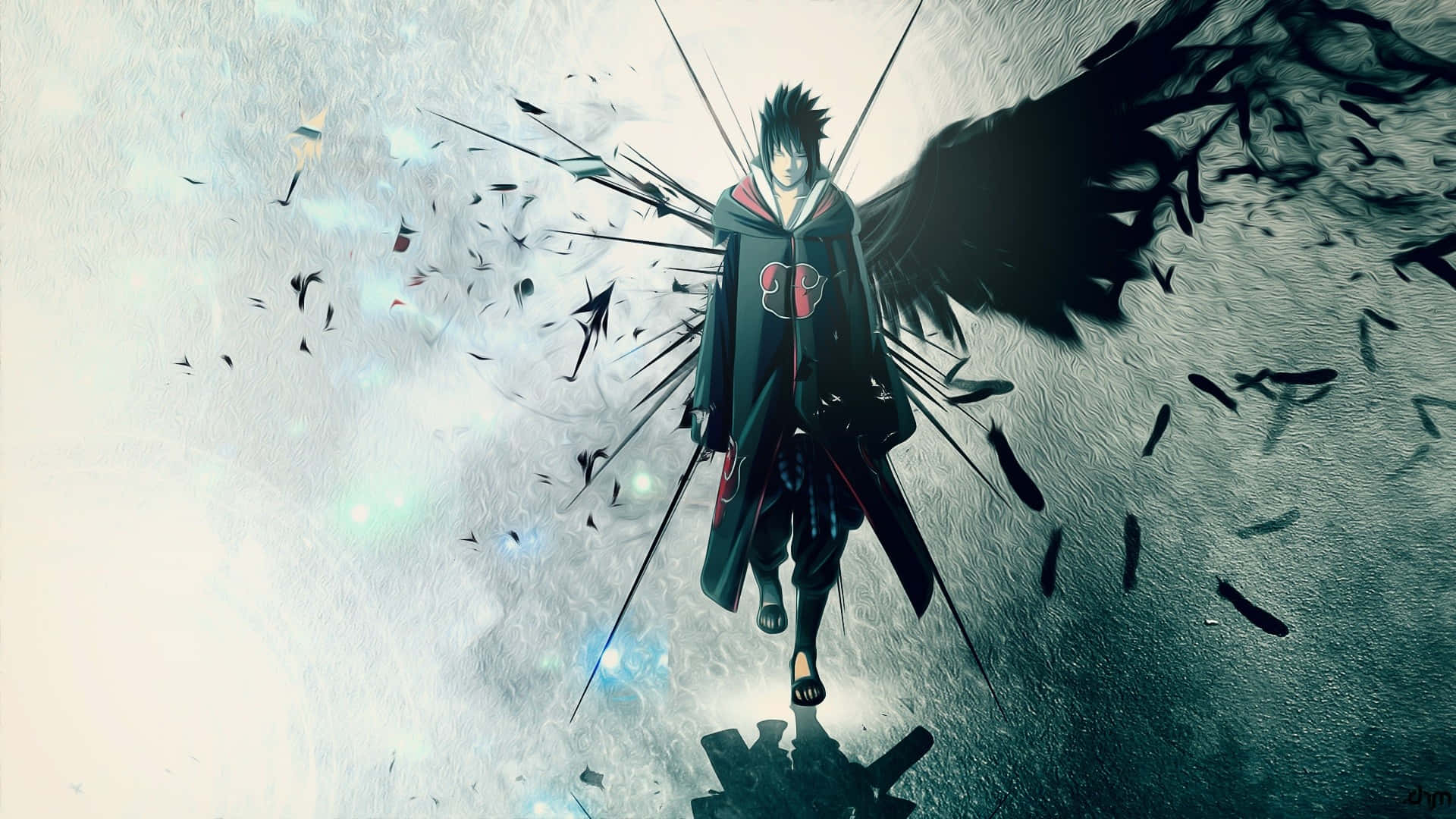 PS4 Άνιμε Sasuke Uchiha Ταπετσαρία