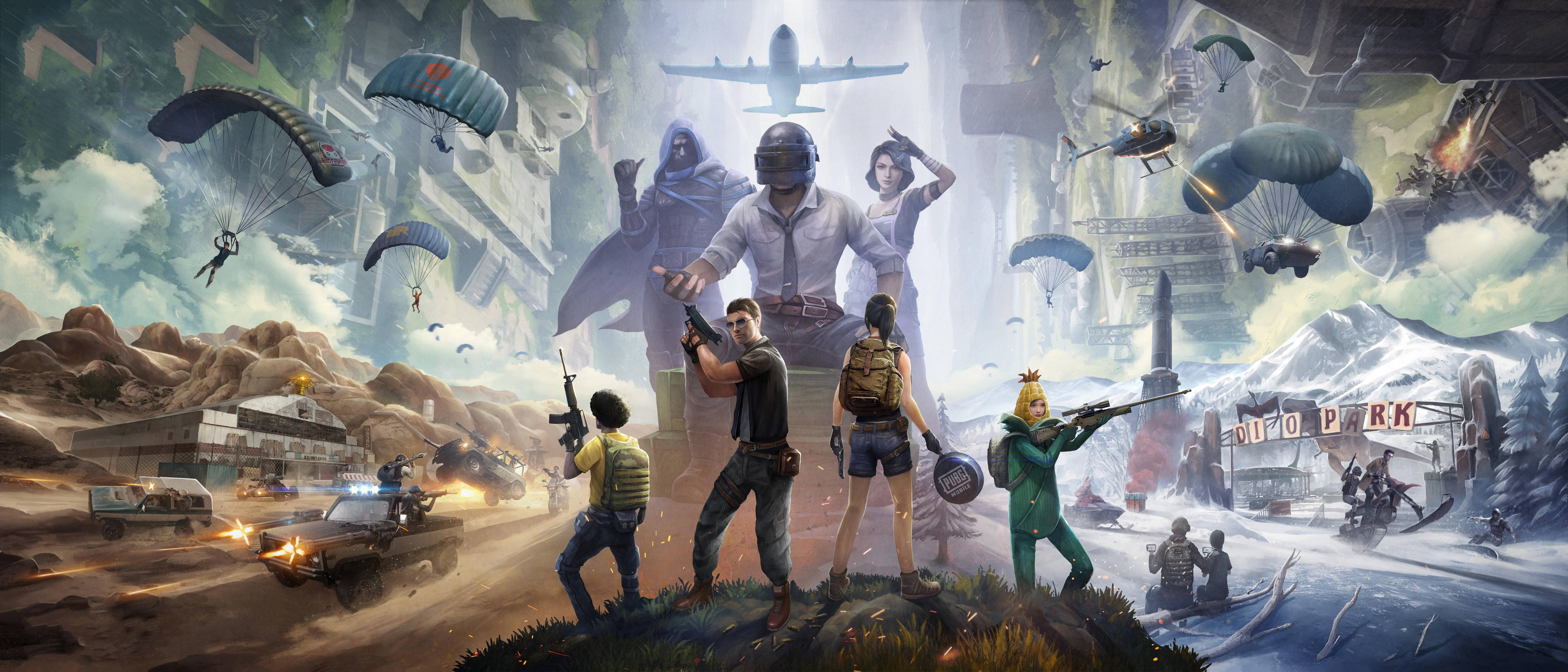 Ομάδα PUBG 8K Gaming Ταπετσαρία