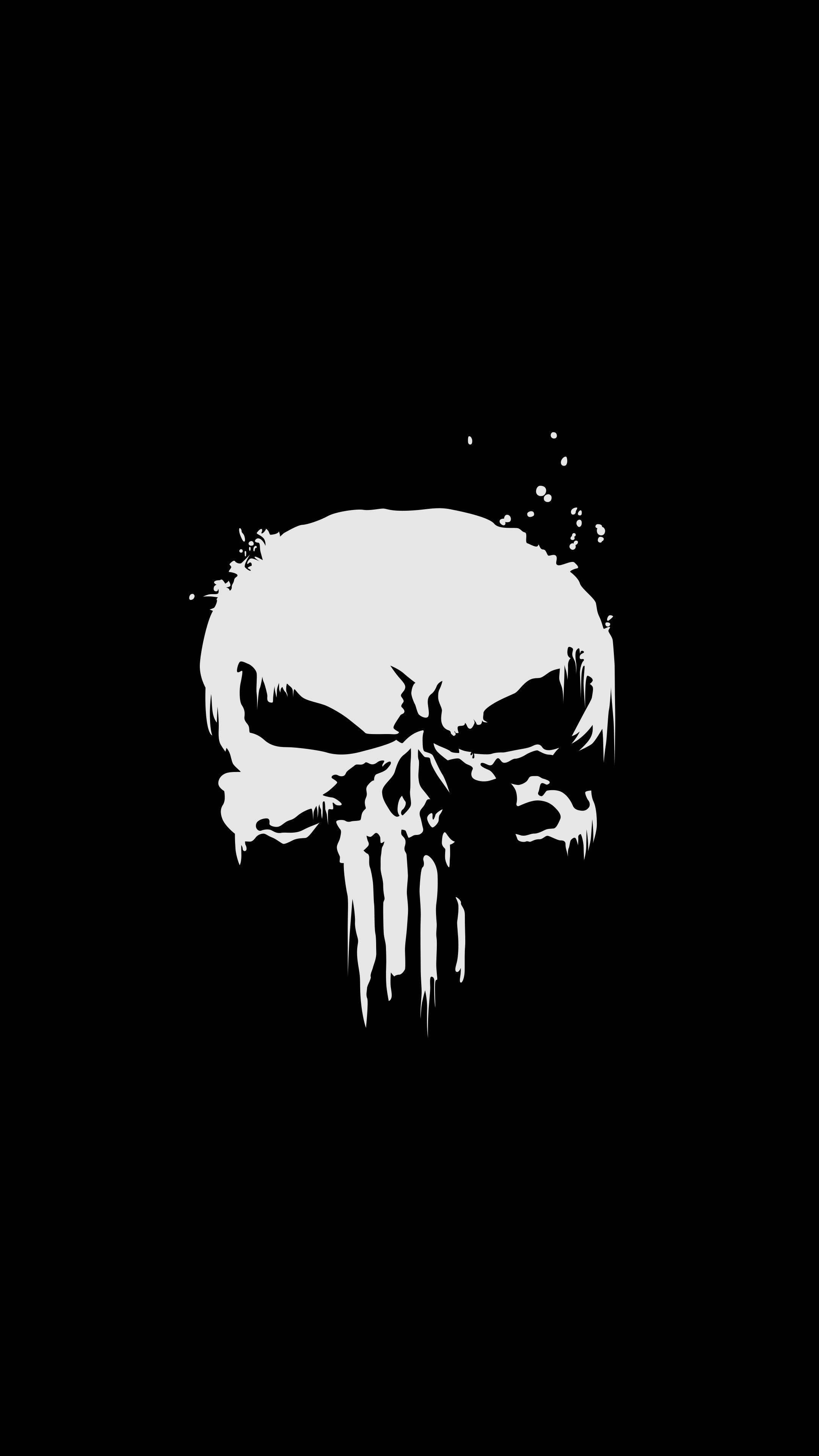 Punisher 4K Ultra HD Σκοτεινό Κινητό Ταπετσαρία