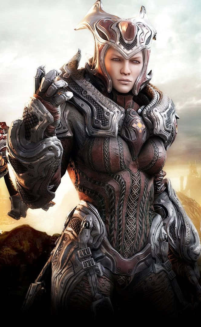 Queen Myrrah iPhone XS Gears Of War 5 Φόντο Ταπετσαρία