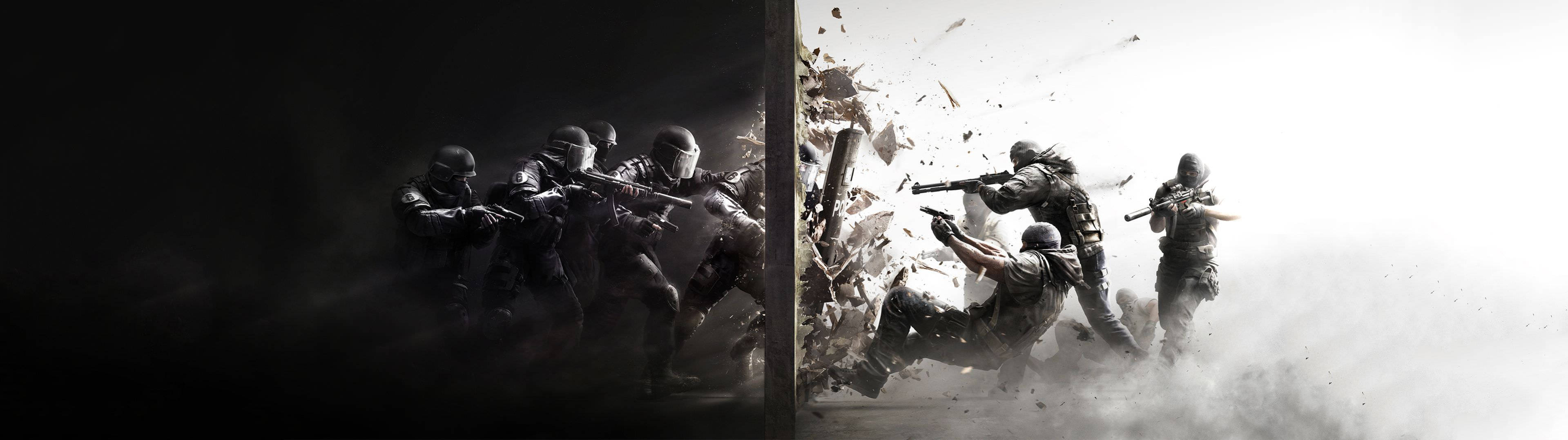 Απολαύστε το Rainbow Six Siege σε εκπληκτική λεπτομέρεια σε δύο οθόνες Ταπετσαρία
