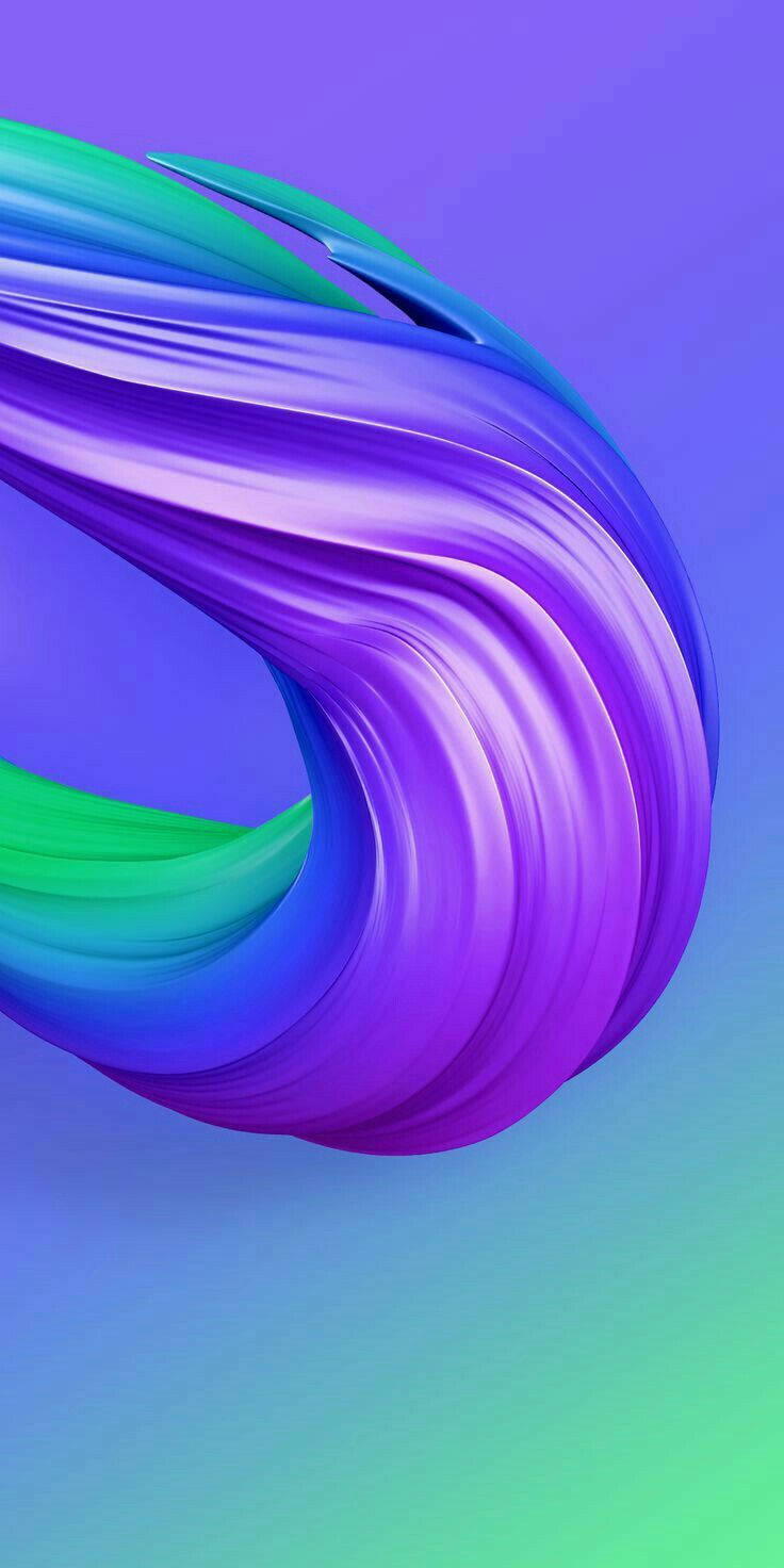 Redmi 9 Μωβ Πράσινη Πλεξούδα Ταπετσαρία