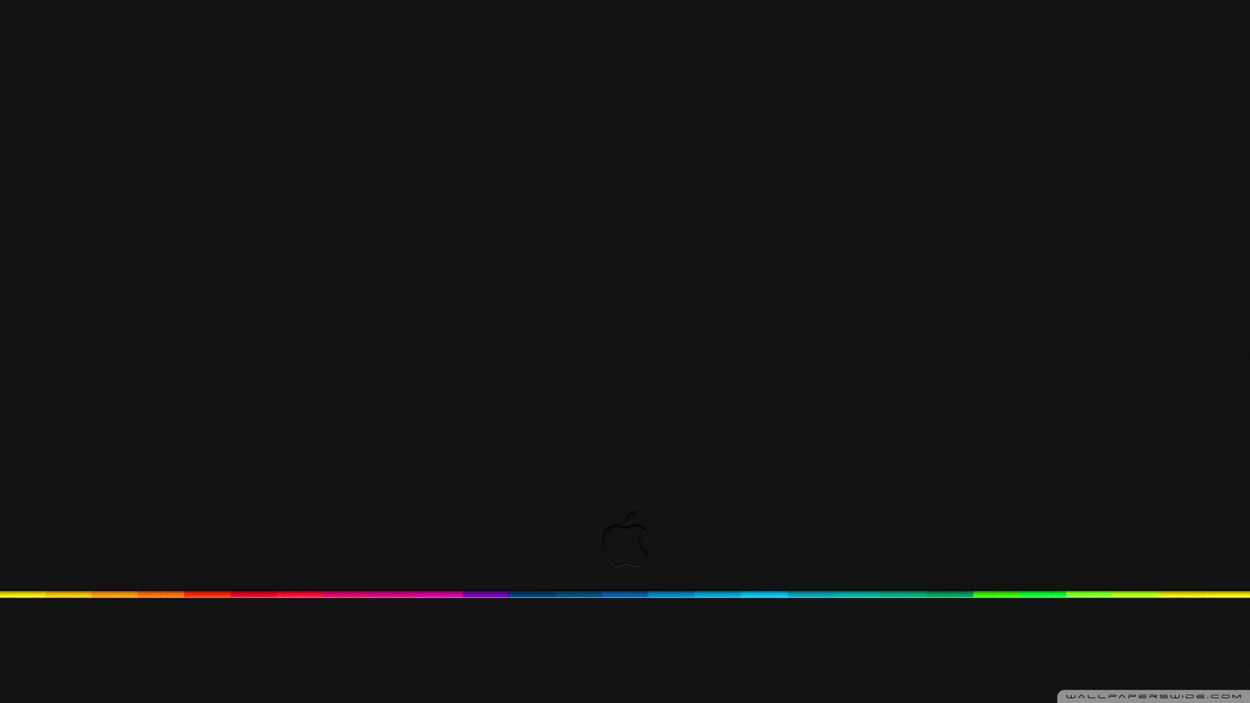 RGB 4K Γραμμή Λογότυπο Apple Ταπετσαρία