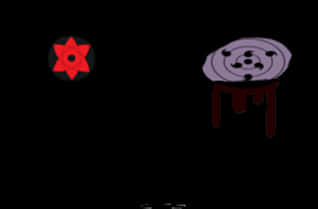 Σύμβολο Rinnegan και Emoticon Πάντα Ταπετσαρία