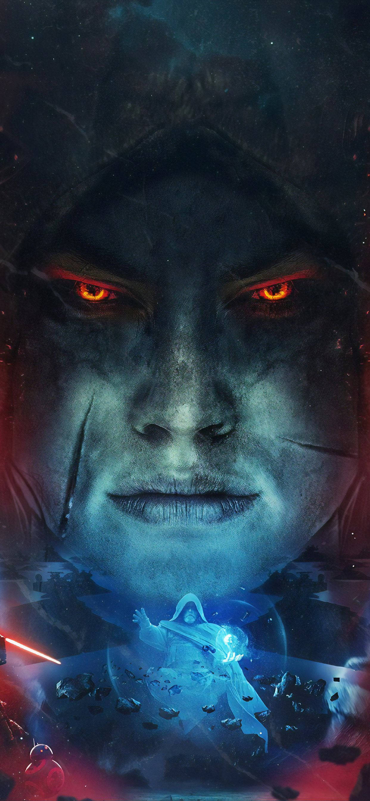 Rise of Skywalker Star Wars 4K iPhone Fanart Ταπετσαρία