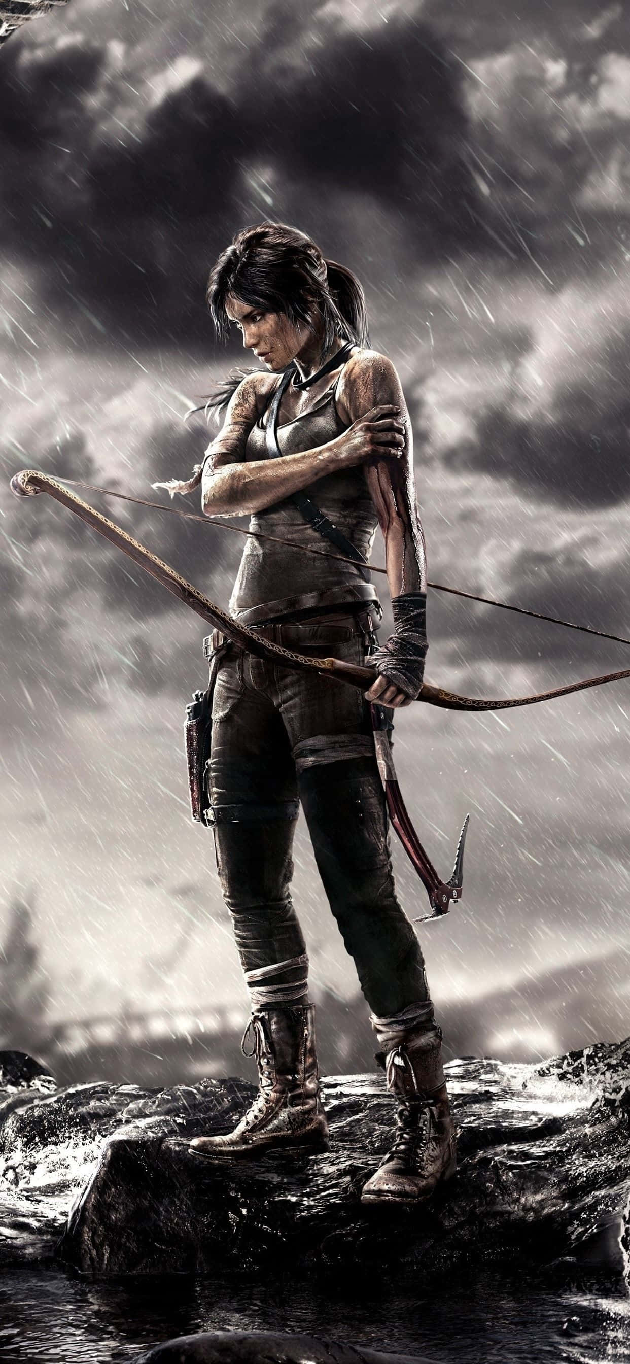 Ανέβα σε νέα ύψη στο Rise of the Tomb Raider με iPhone Xs Max Ταπετσαρία