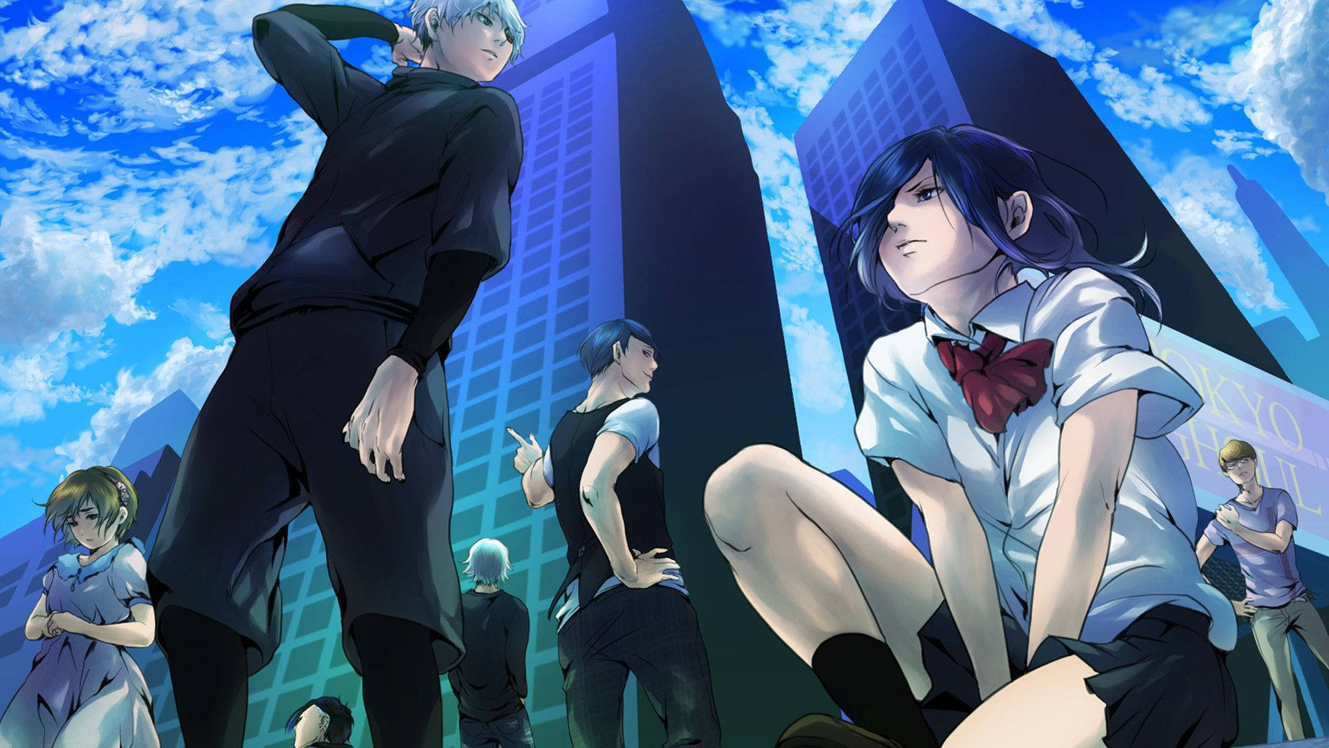 Rize Kamishiro Tokyo Ghoul Σχολική Στολή Ταπετσαρία