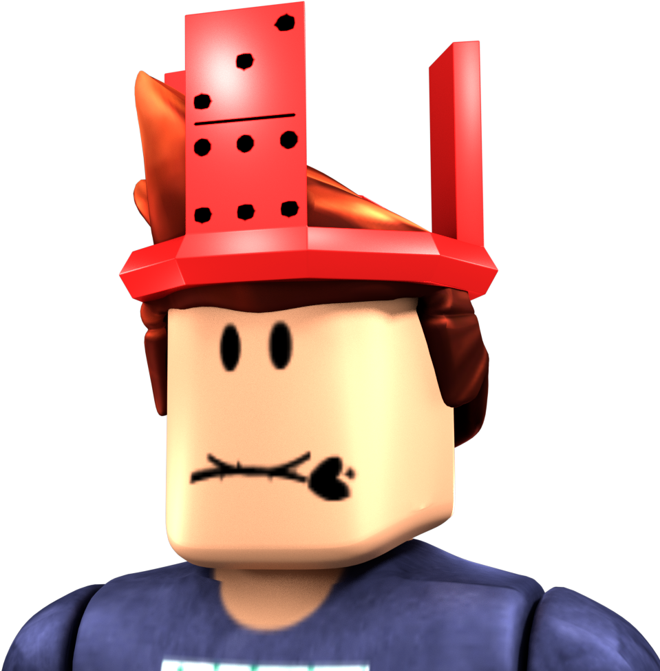 Χαρακτήρας Roblox με Κόκκινο Καπέλο Ταπετσαρία