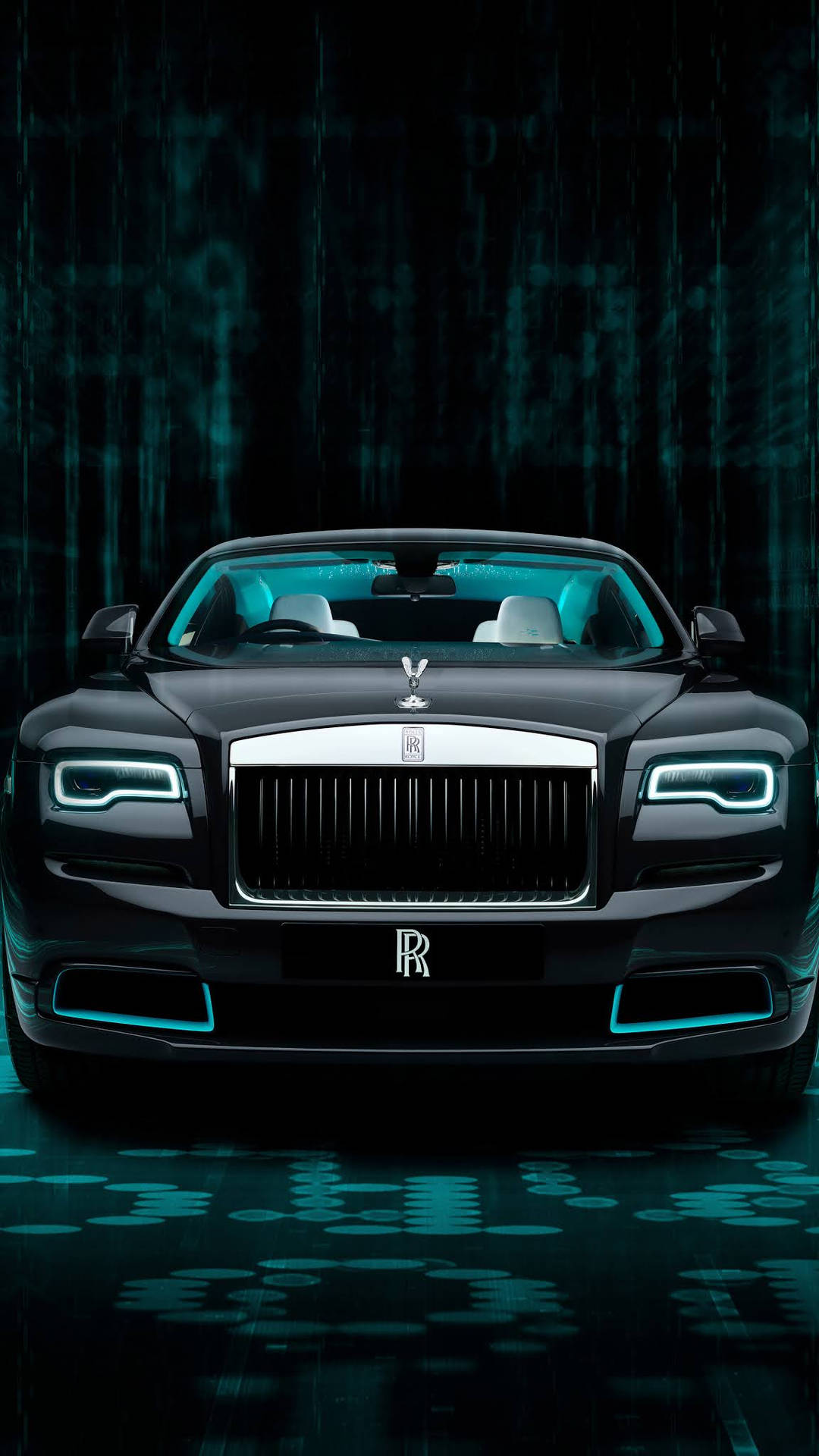 Rolls-Royce 4K Wraith Φουτουριστική Αισθητική — Αυτοκίνητο GIF Ταπετσαρία