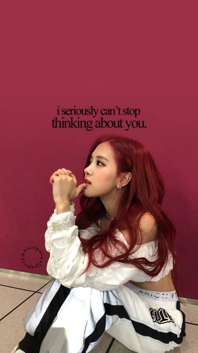 Η Rose από τις Blackpink ονειροπολεί για κάποιον ξεχωριστό Ταπετσαρία