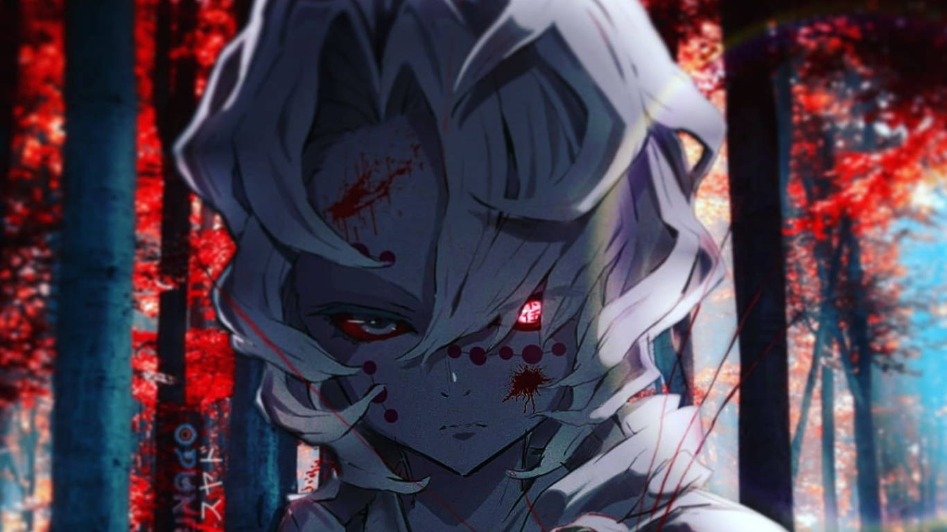 Rui Δαίμονας Κατώτερης Βαθμίδας Demon Slayer Ταπετσαρία