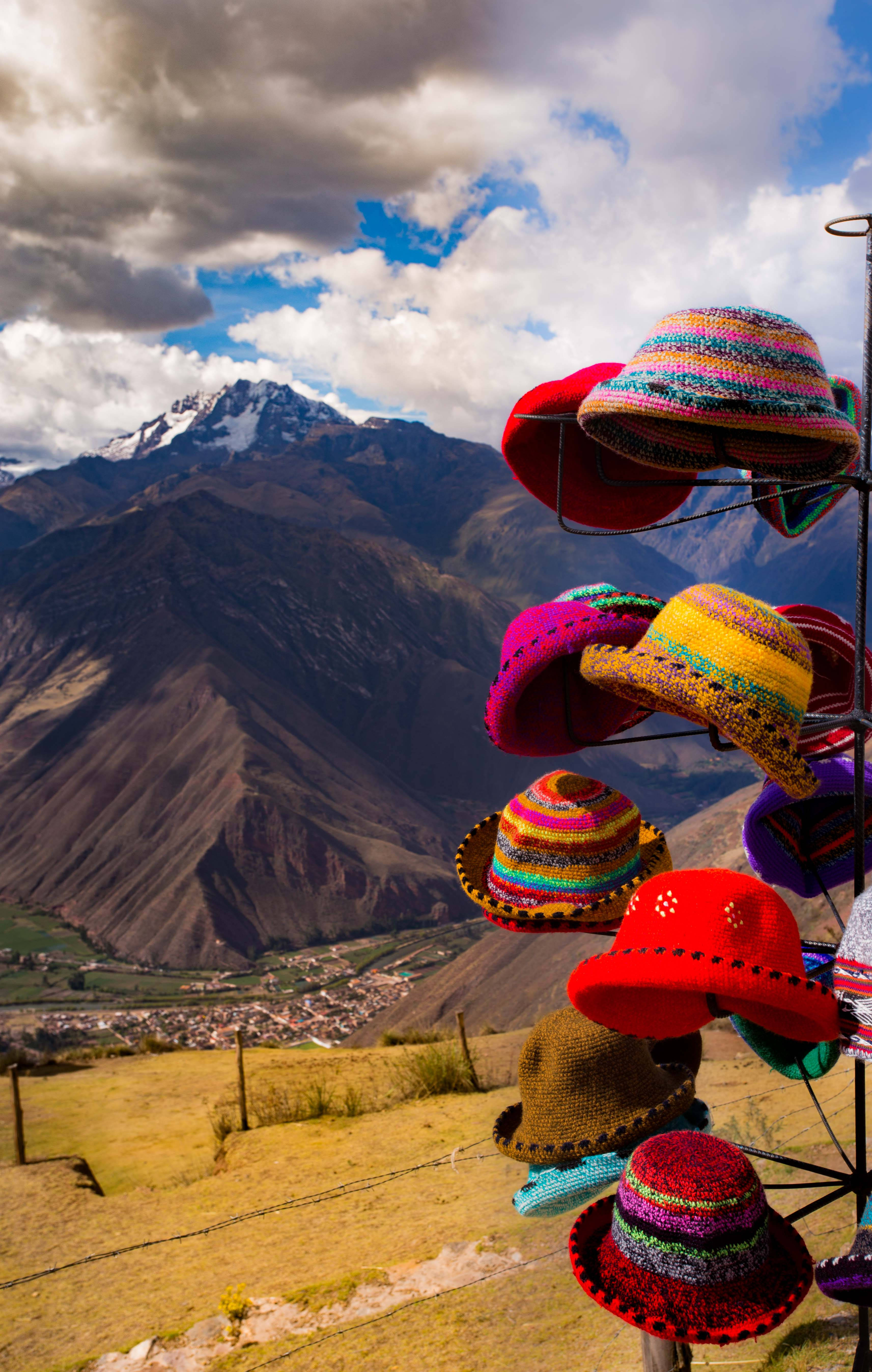 Αναμνηστικά Καπέλα Sacred Valley Κούσκο Περού Ταπετσαρία