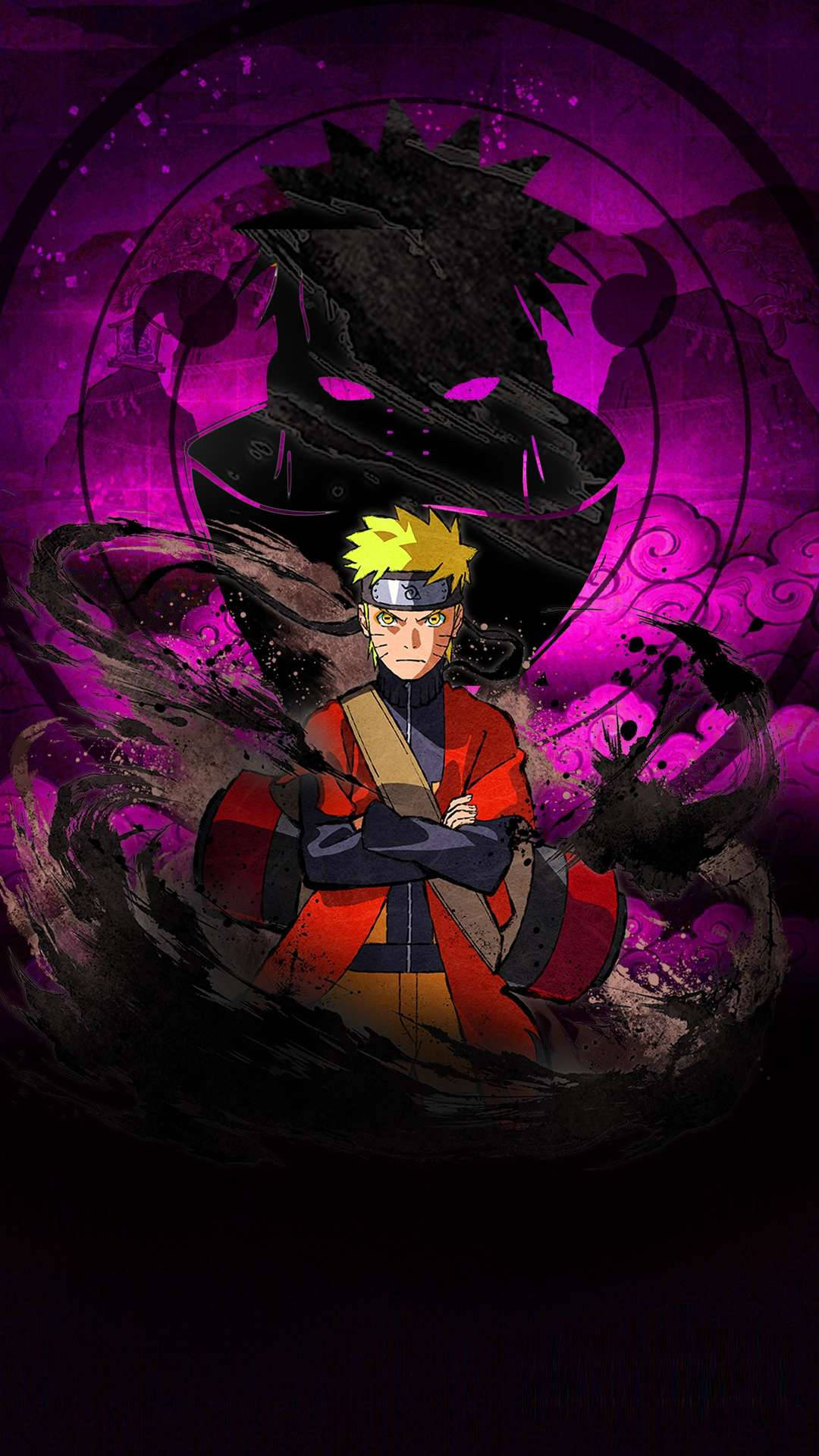 Sage Naruto και Sasuke Sharingan Ταπετσαρία