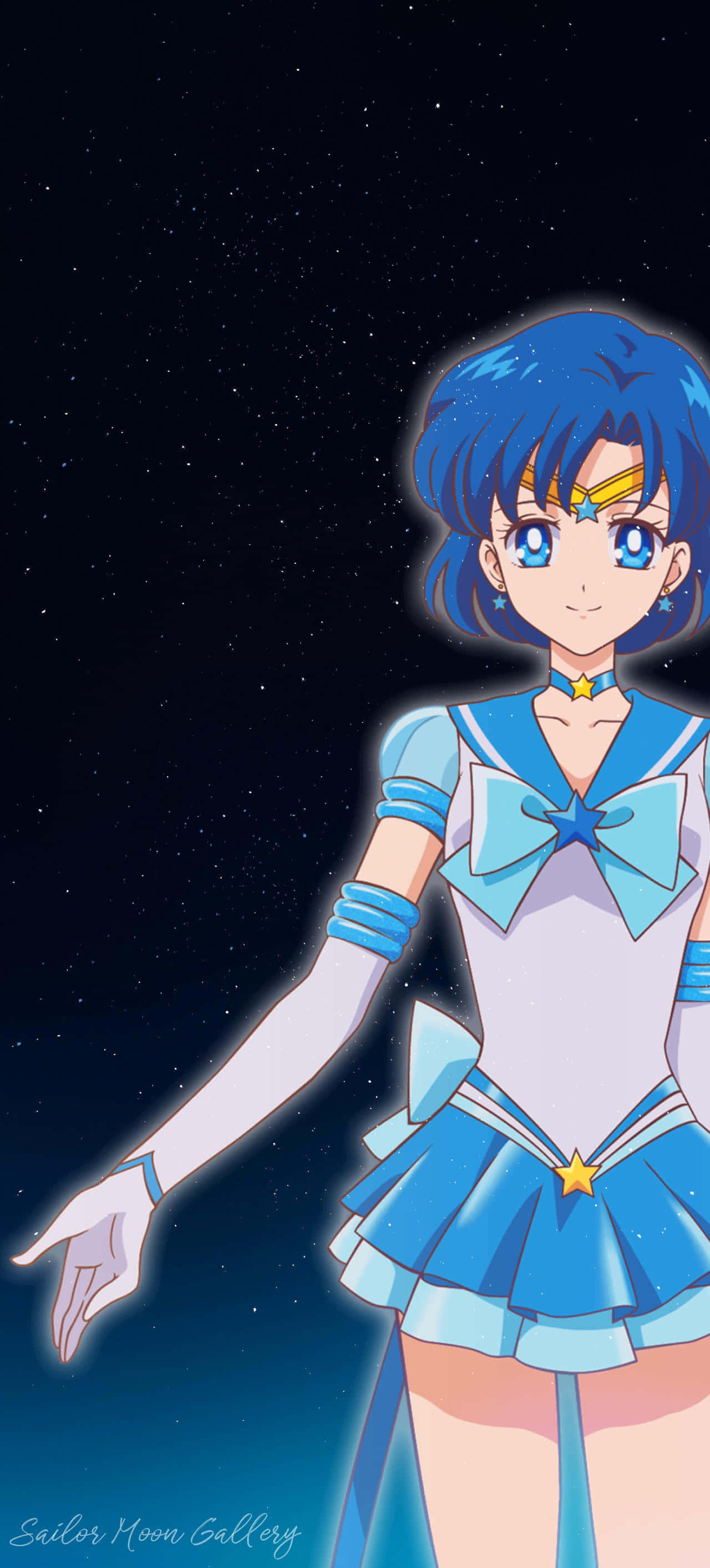Sailor Mercury, Φύλακας της Αγάπης και της Δικαιοσύνης Ταπετσαρία