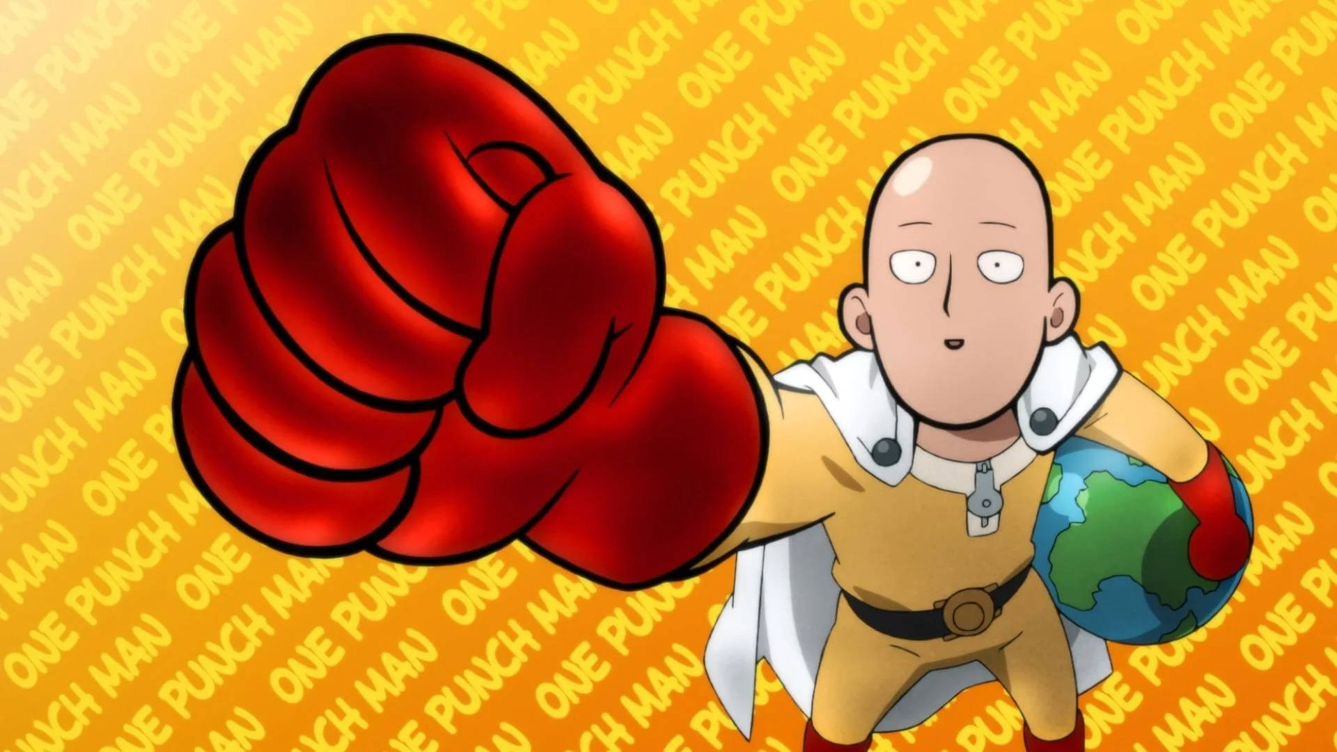 Αστείος Φαλακρός Saitama Anime Ταπετσαρία