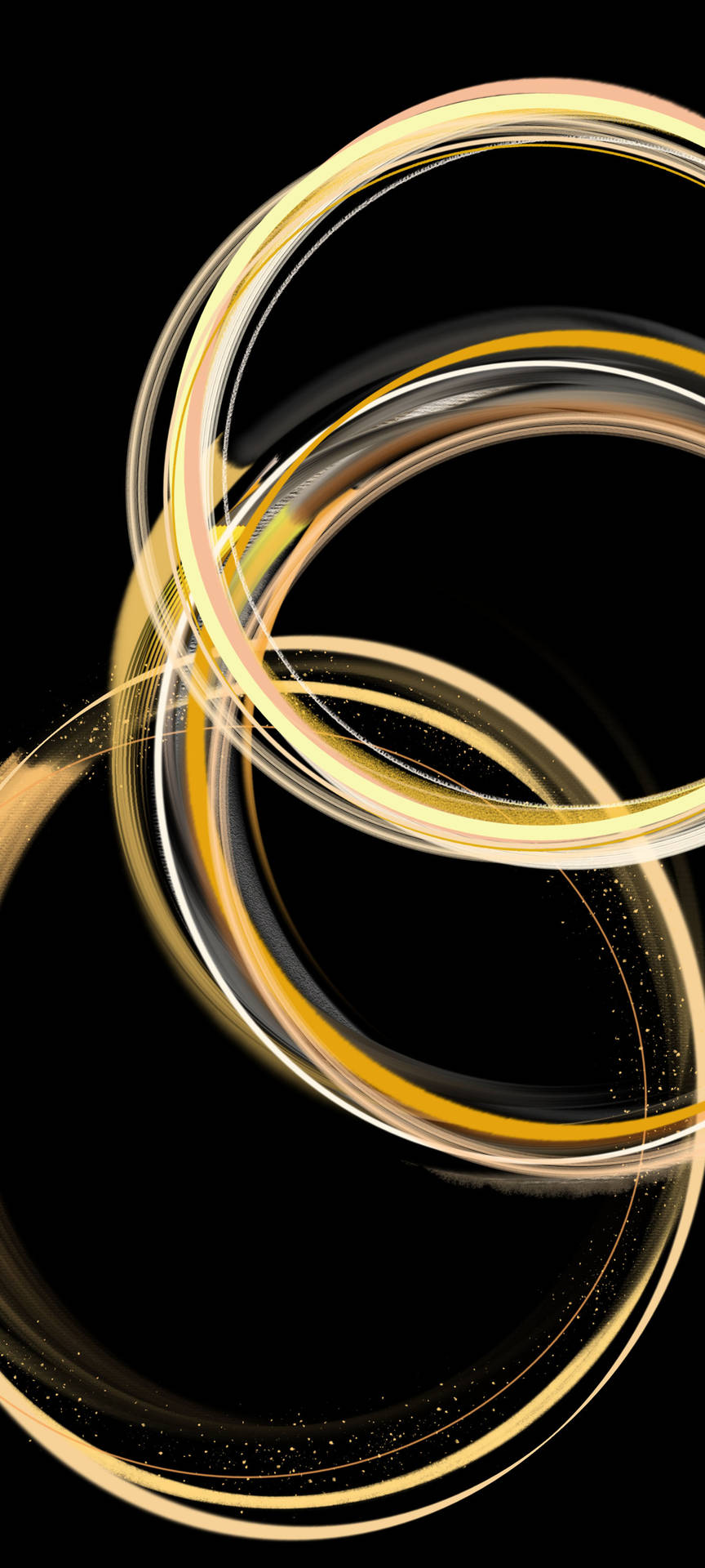 Ταπετσαρία χρυσών δακτυλίων Samsung Galaxy S22 — Samsung galaxy s22 GIF Ταπετσαρία