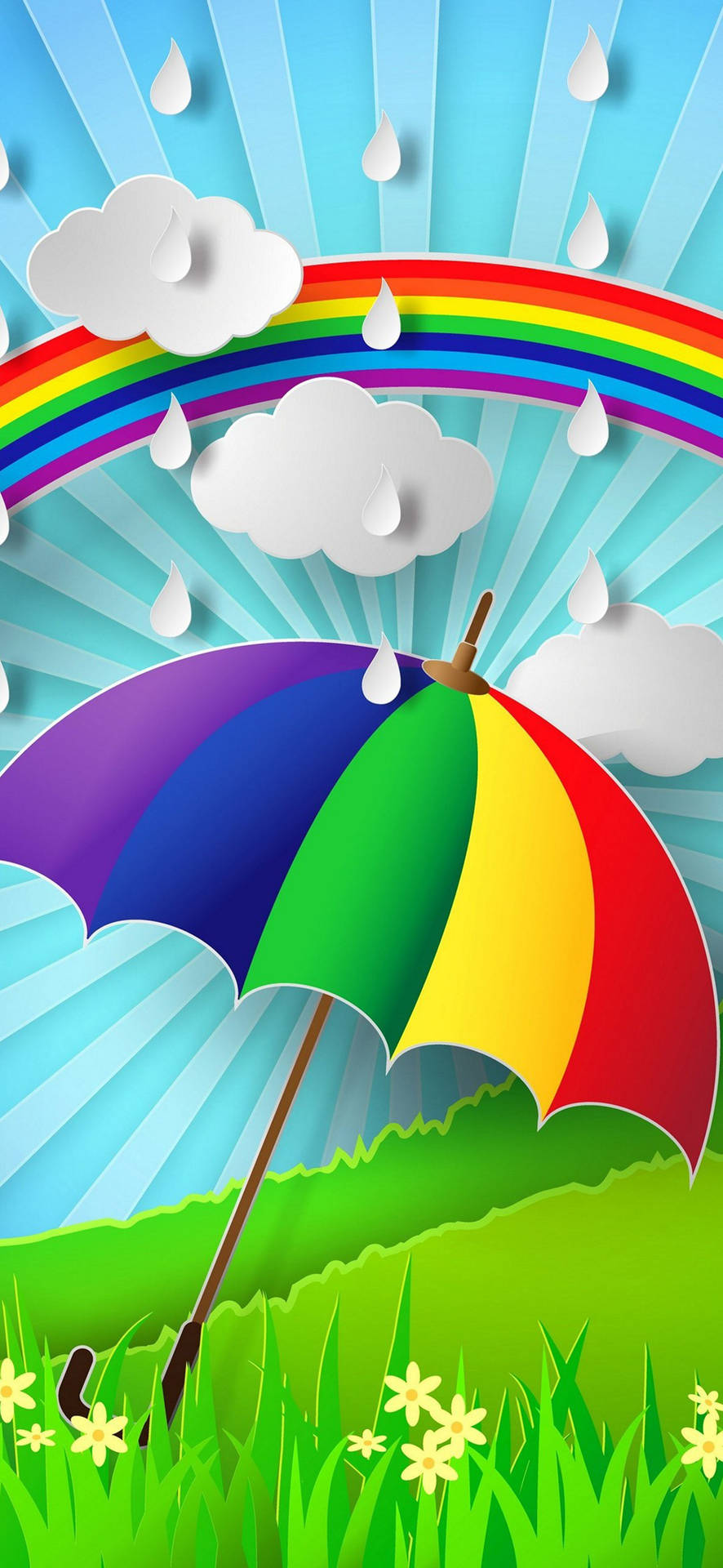 Ταπετσαρία βροχερού καιρού για Samsung Galaxy S22 — Samsung galaxy s22 GIF Ταπετσαρία