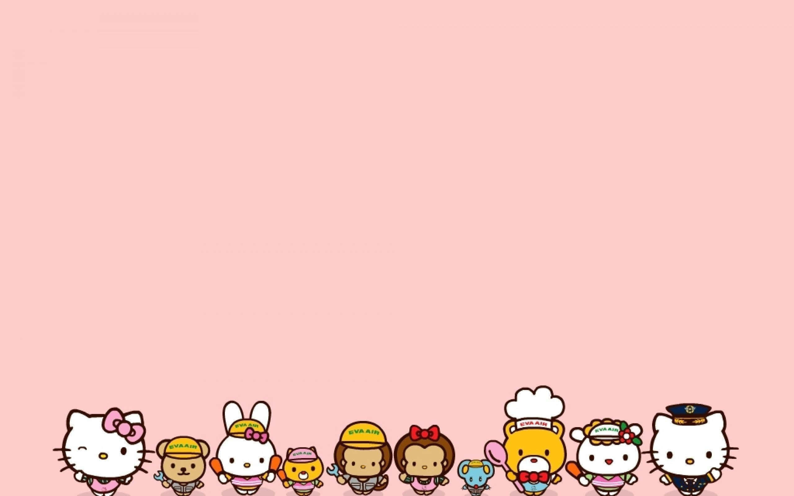 Ας χαμογελάσει ο κόσμος με τη Sanrio! Ταπετσαρία
