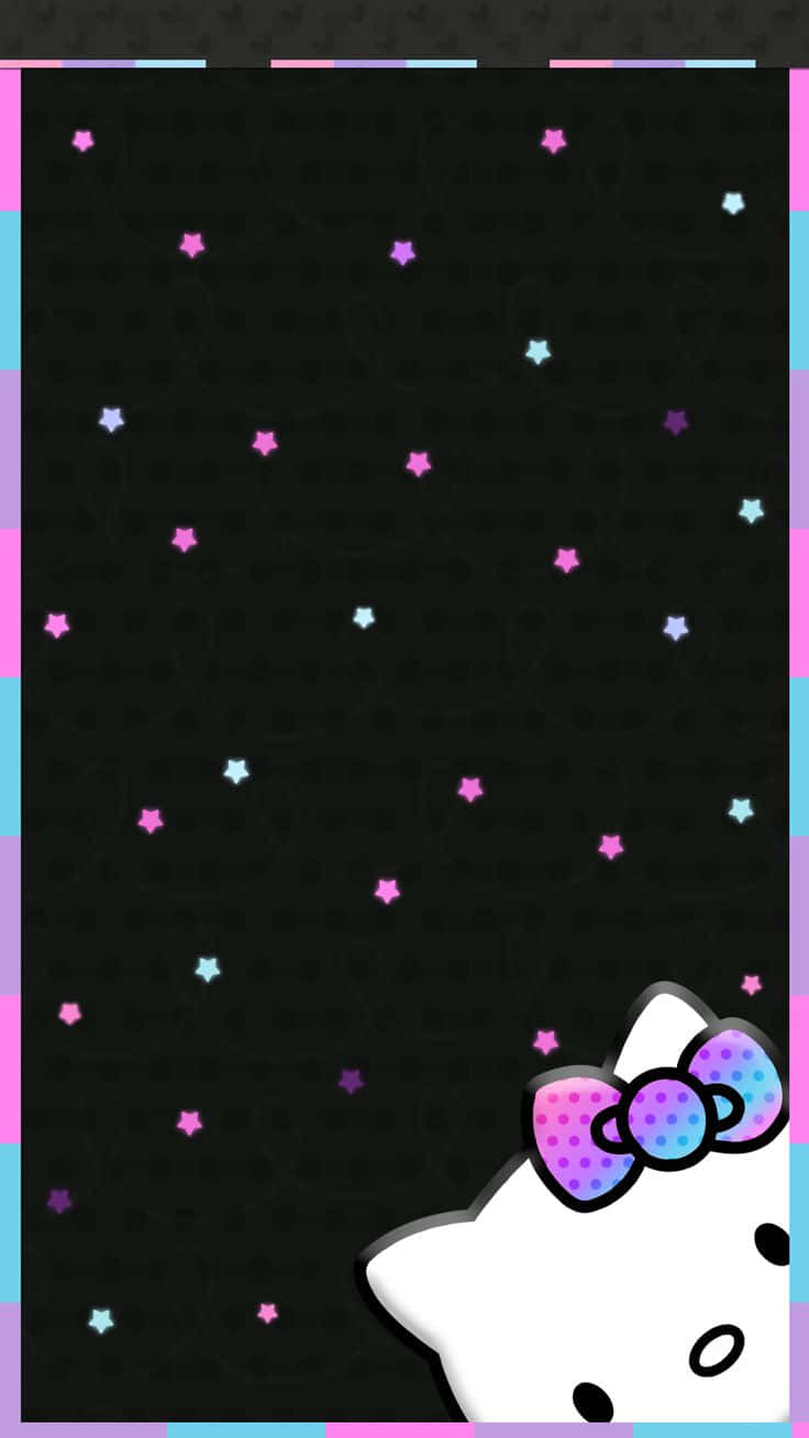 Μαύρο τηλέφωνο Sanrio Ταπετσαρία