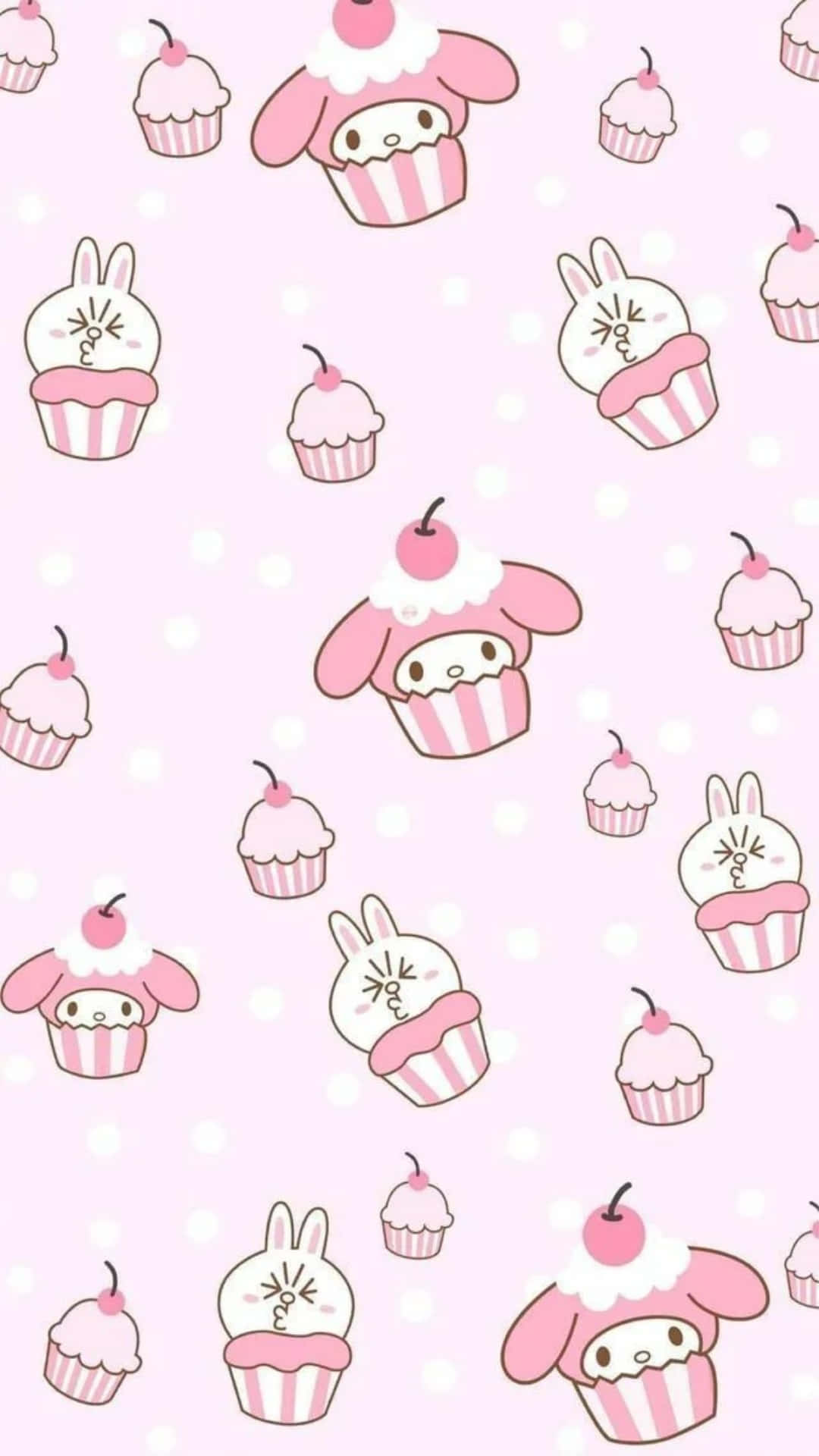Χαριτωμένη Συλλογή Χαρακτήρων Sanrio Ταπετσαρία