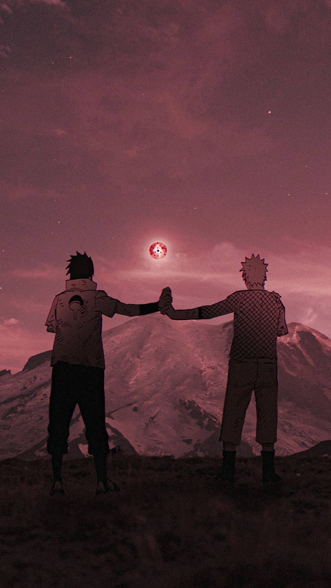 Πίσω Όψη Sasuke Naruto iPhone Anime Ταπετσαρία