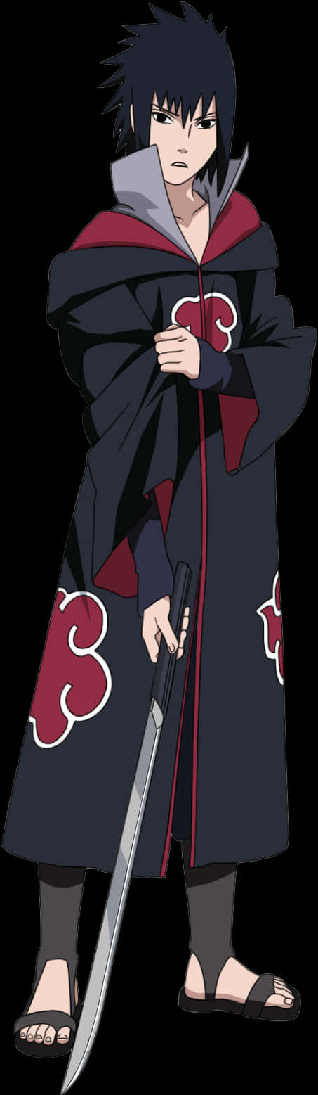Μανδύας Ακατσούκι του Sasuke Uchiha Ταπετσαρία