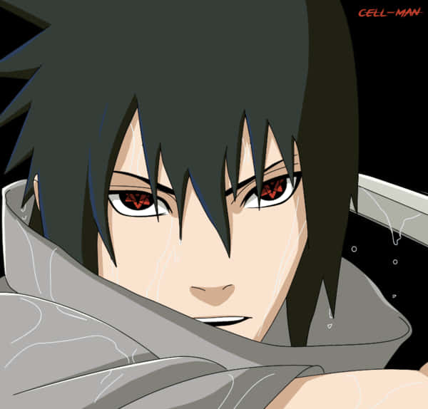 Sasuke Uchiha Κοίταγμα Sharingan Ταπετσαρία