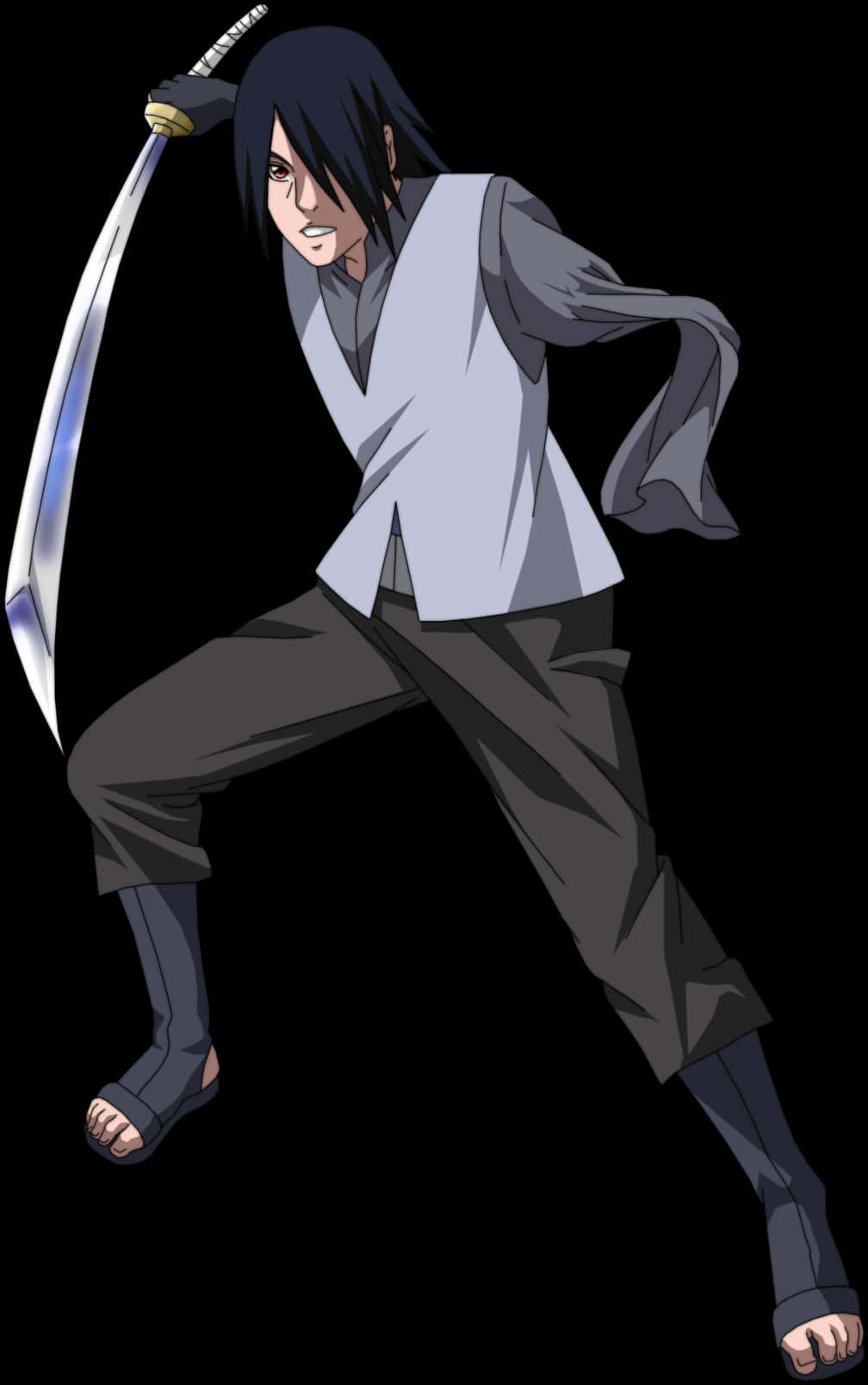 Sasuke Uchiha Έτοιμος για Μάχη Ταπετσαρία